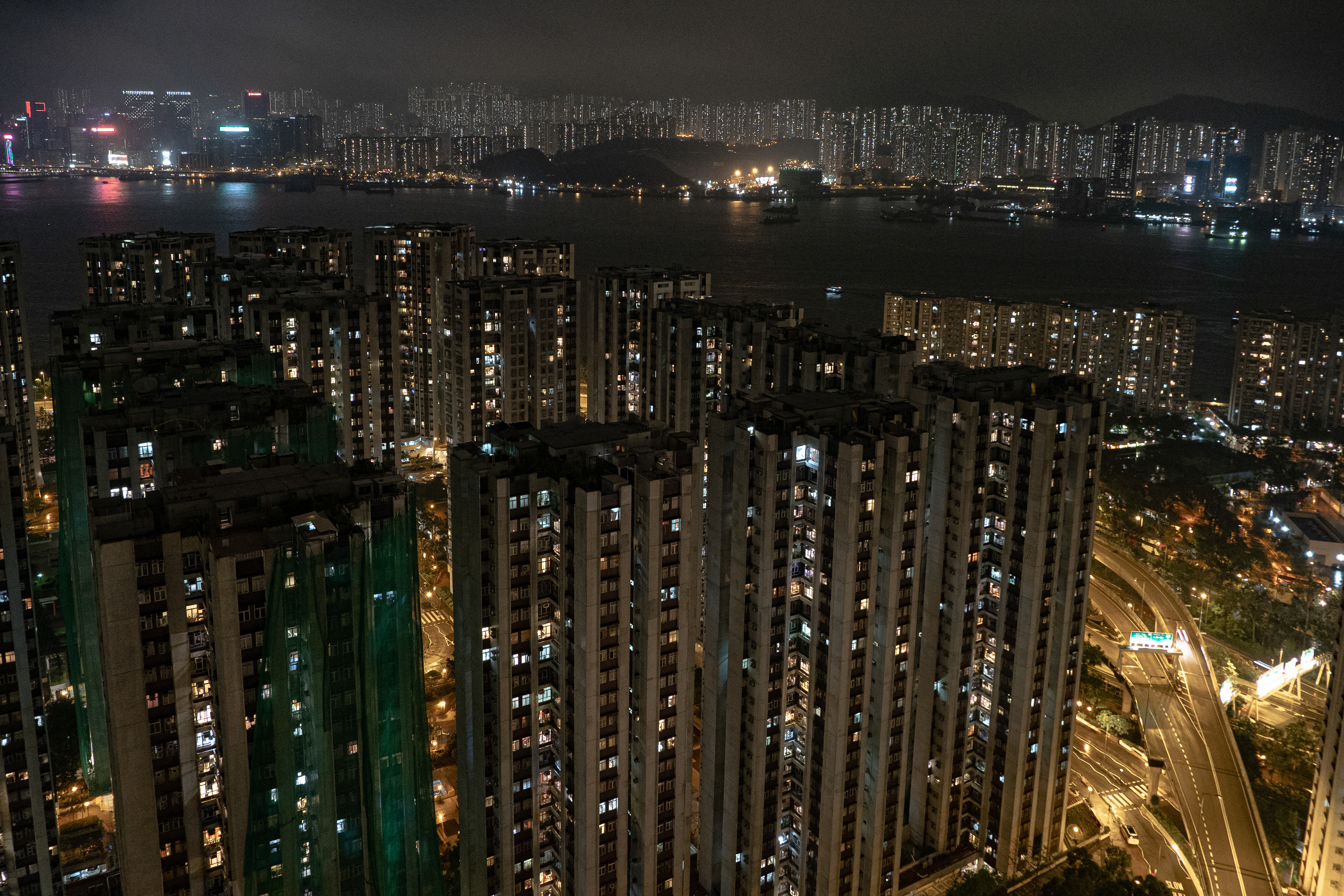 Towering View in Hong Kong, April 2019
