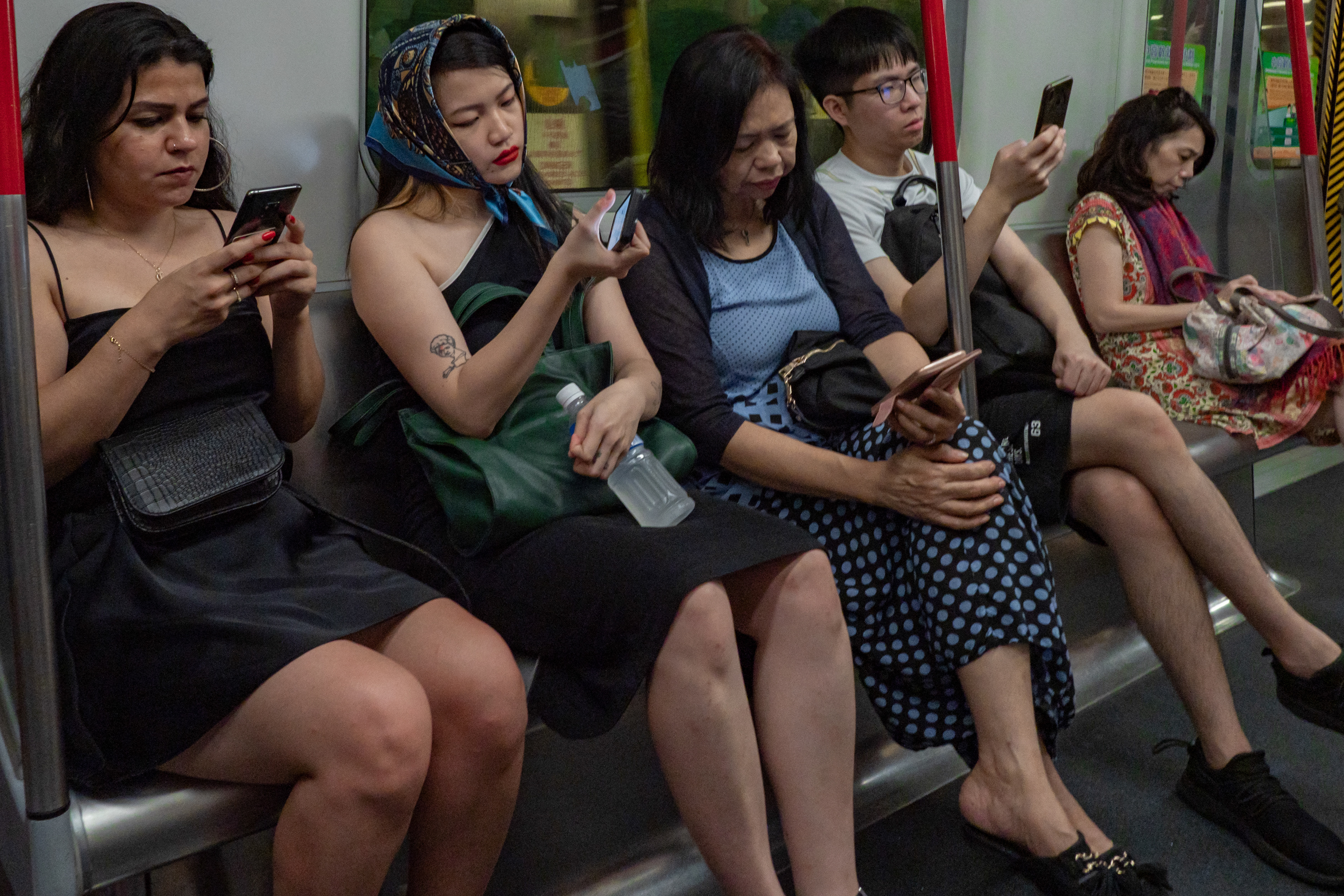 Night on the MTR, September 2019