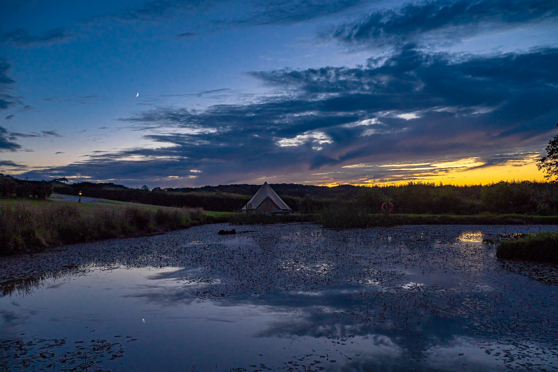 Tent Reflection