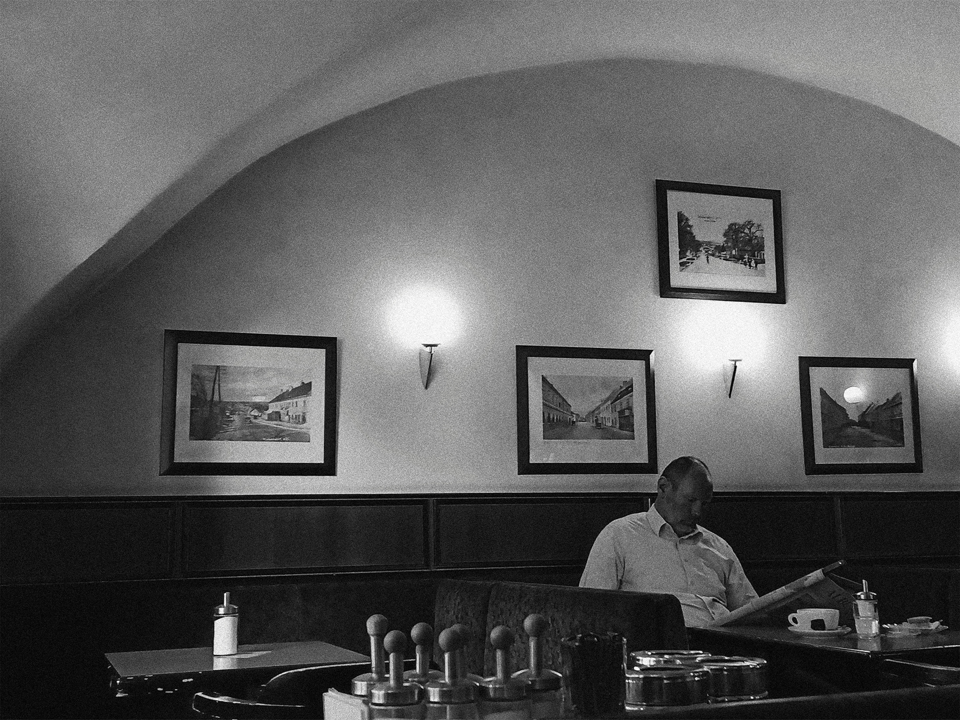 "at the old cafe" / 2021