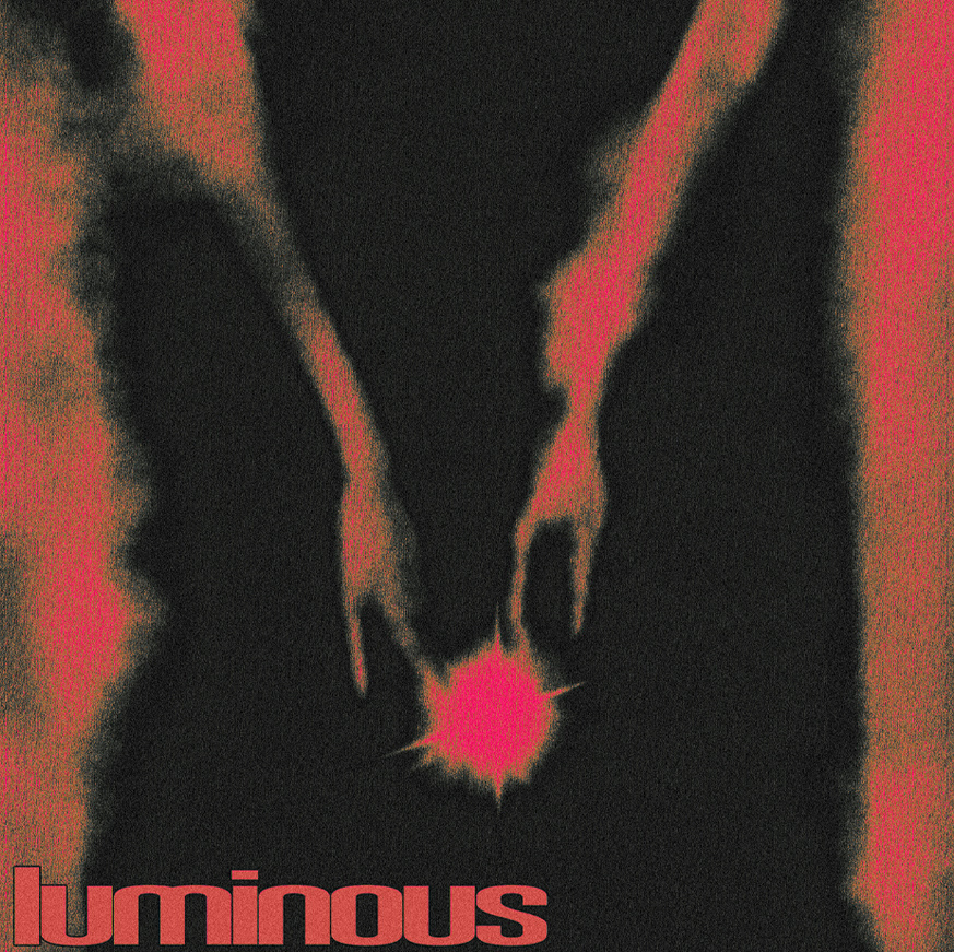 "luminous" / album cover (back) / 2022