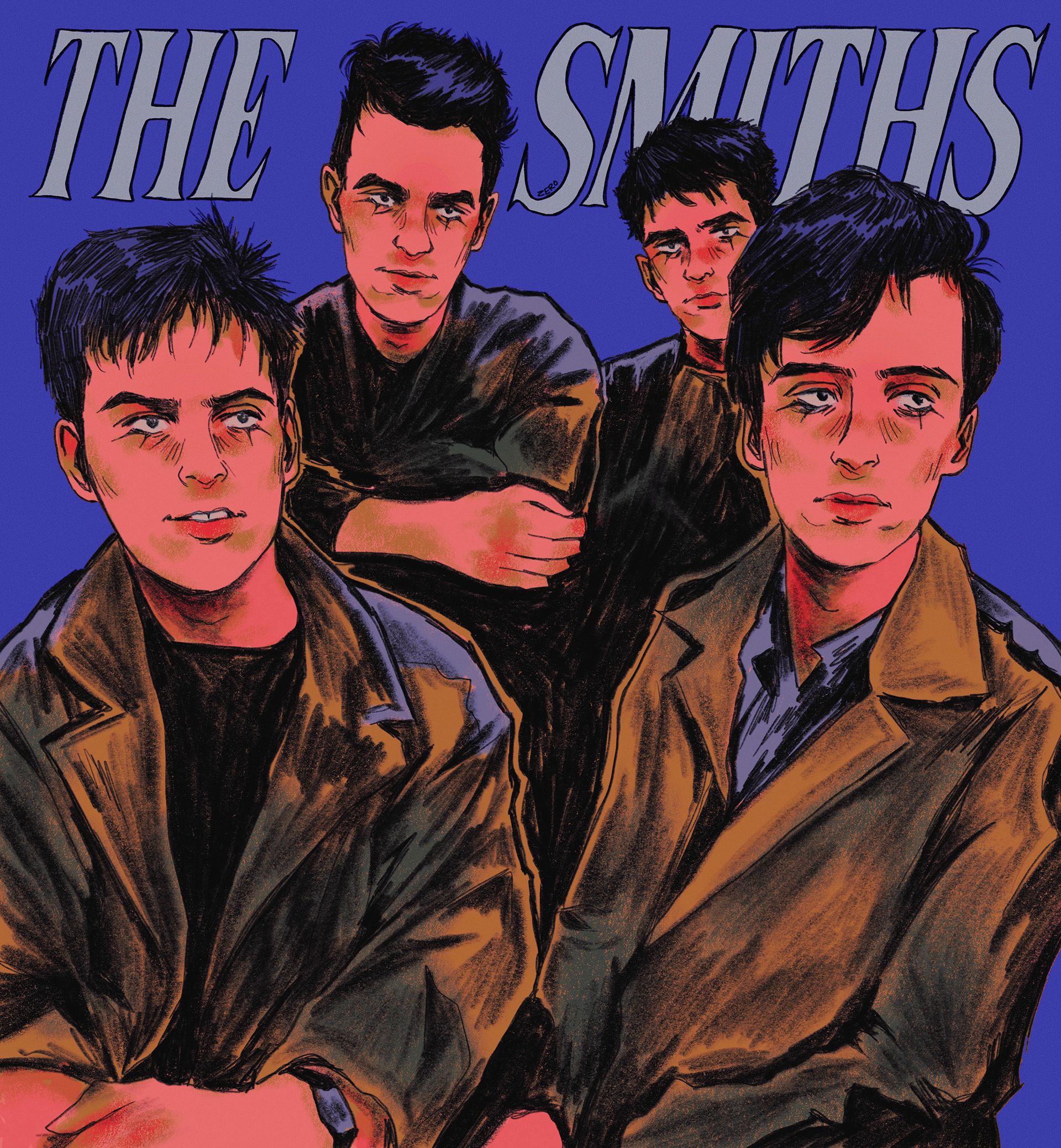 "the smiths" / digital illustration / 2022