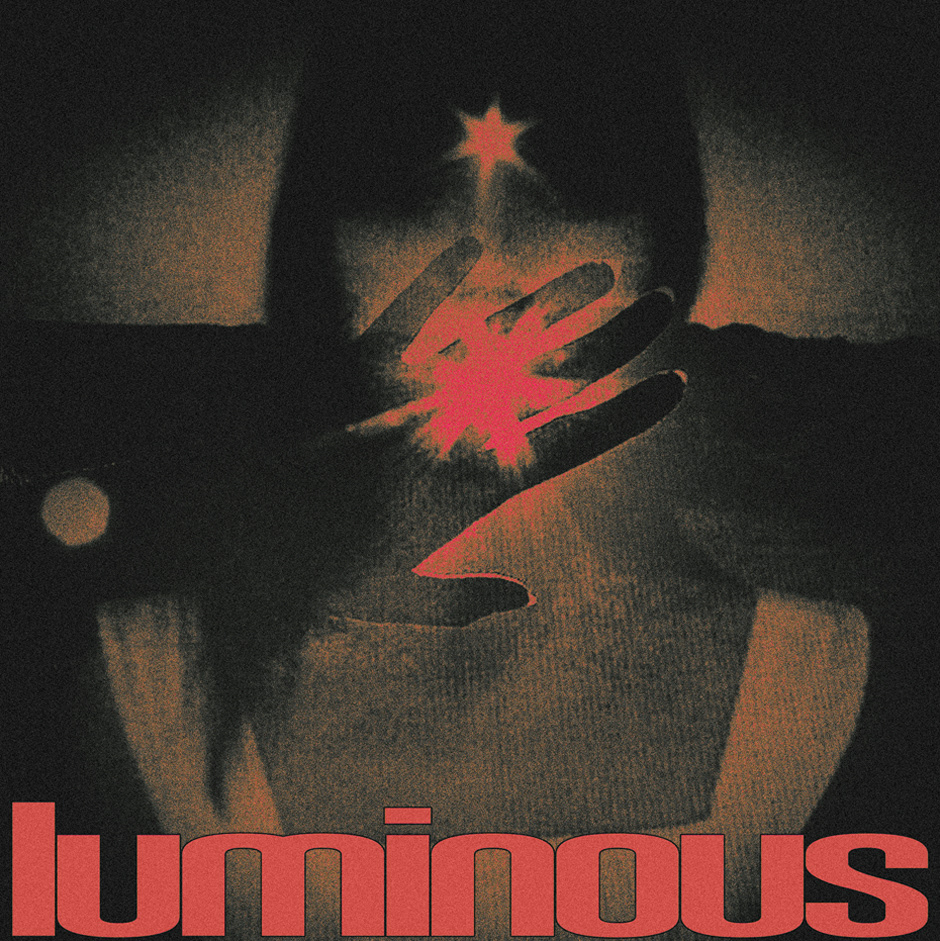 "luminous" / album cover (front) / 2022