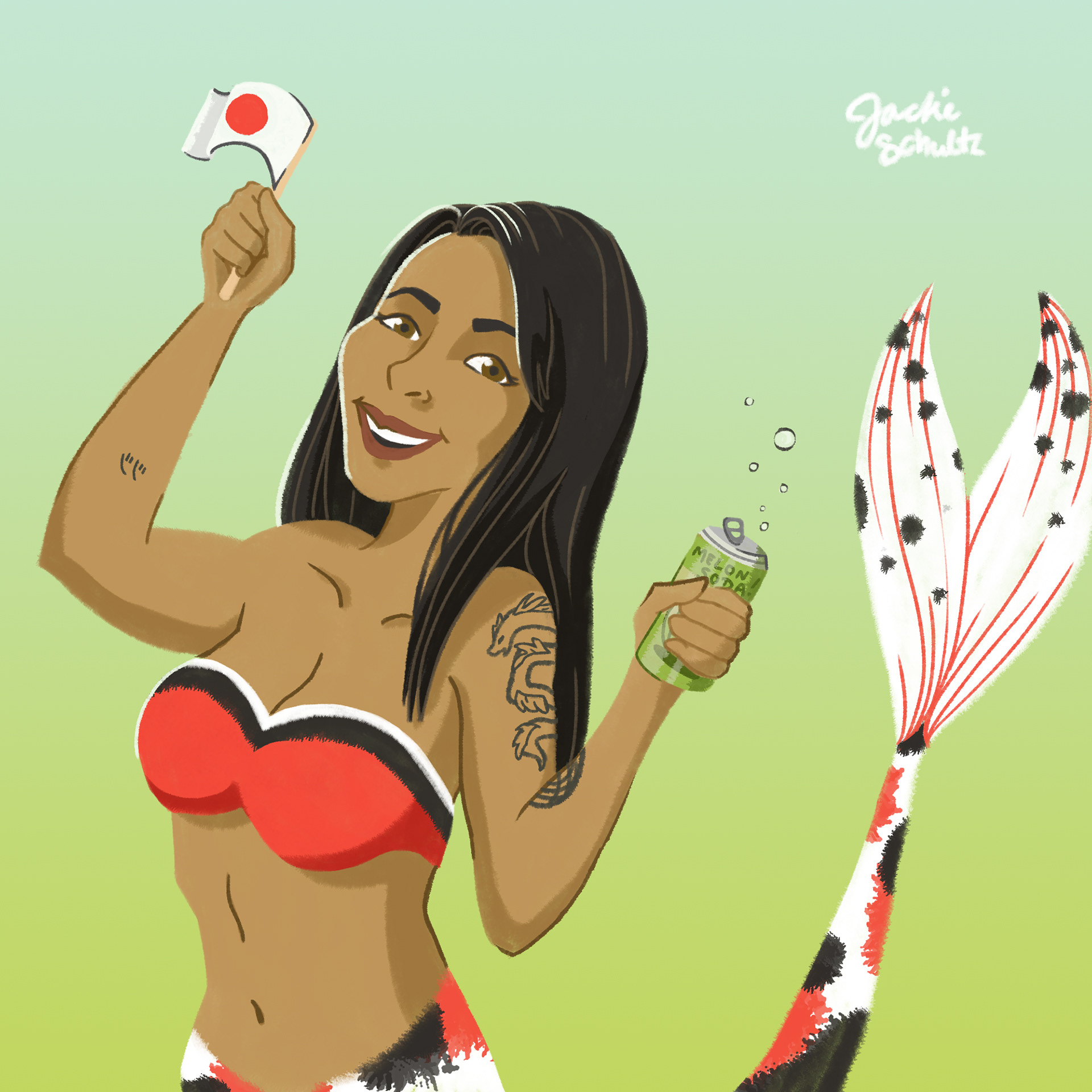 Day 8: Mermadize a friend