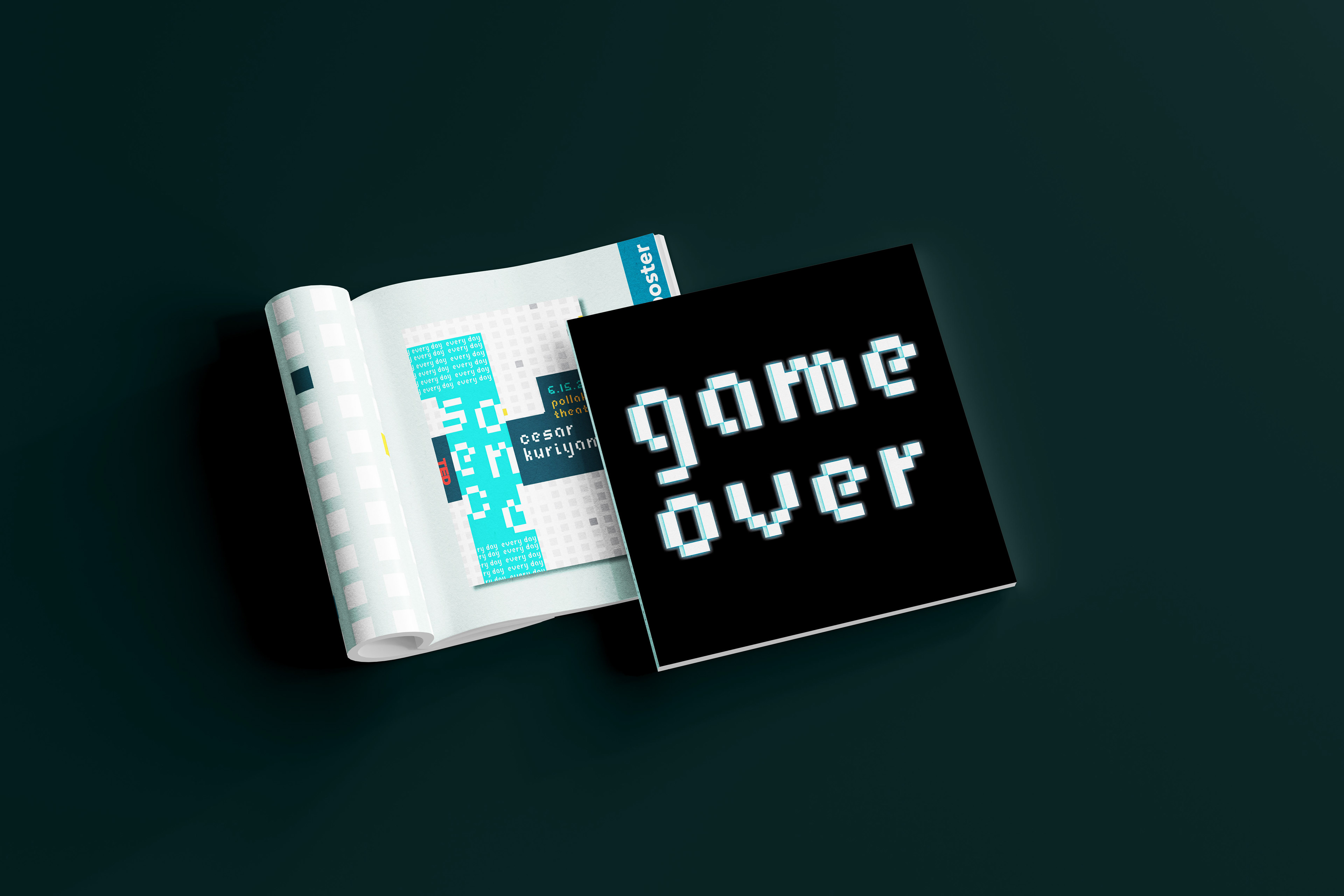 Typeface Poster - Illustrator/Photoshop