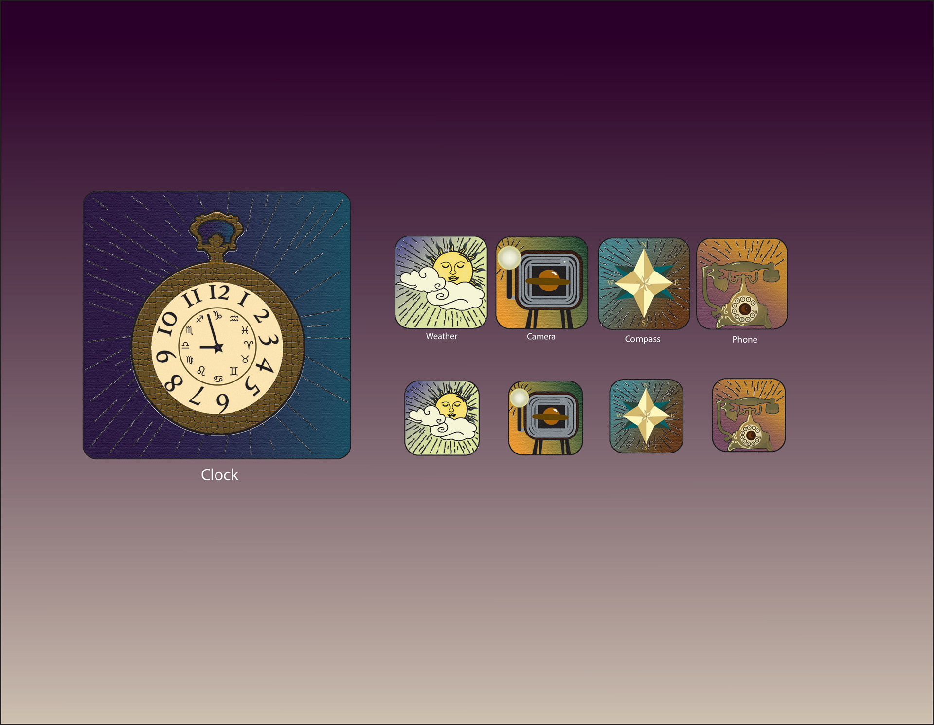 App Icons - Illustrator