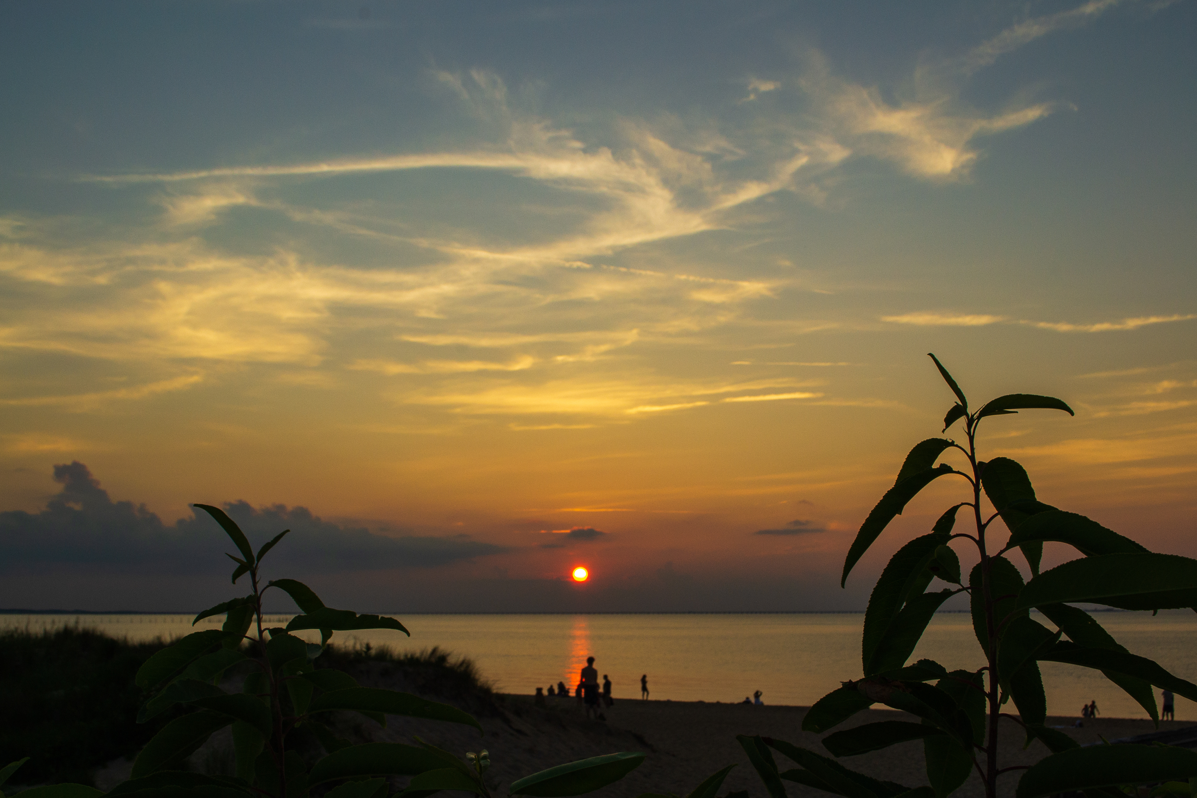 Sunset over Virginia Beach