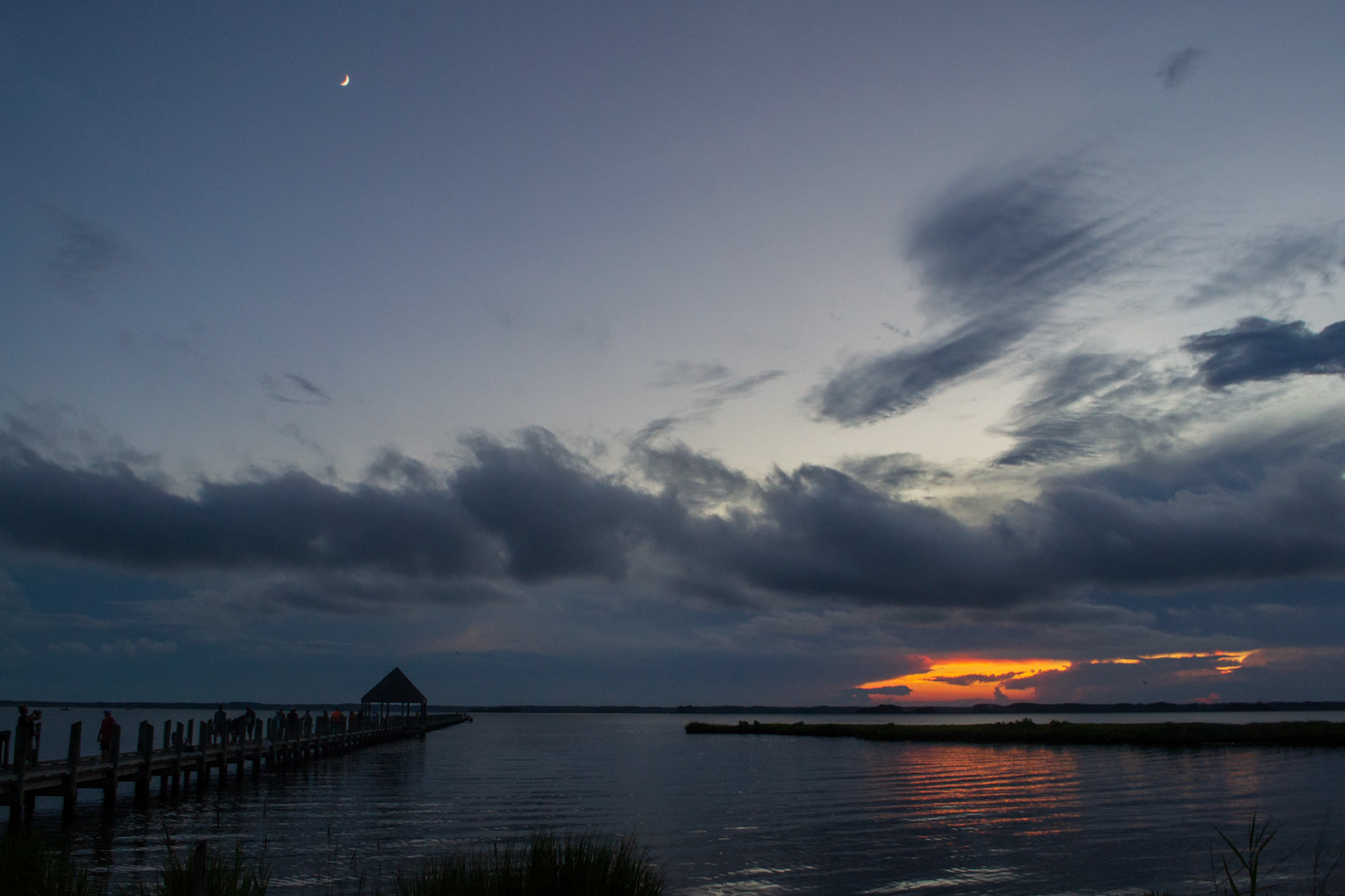Gorgeous Sunset over the Bay - Ocean City, MD