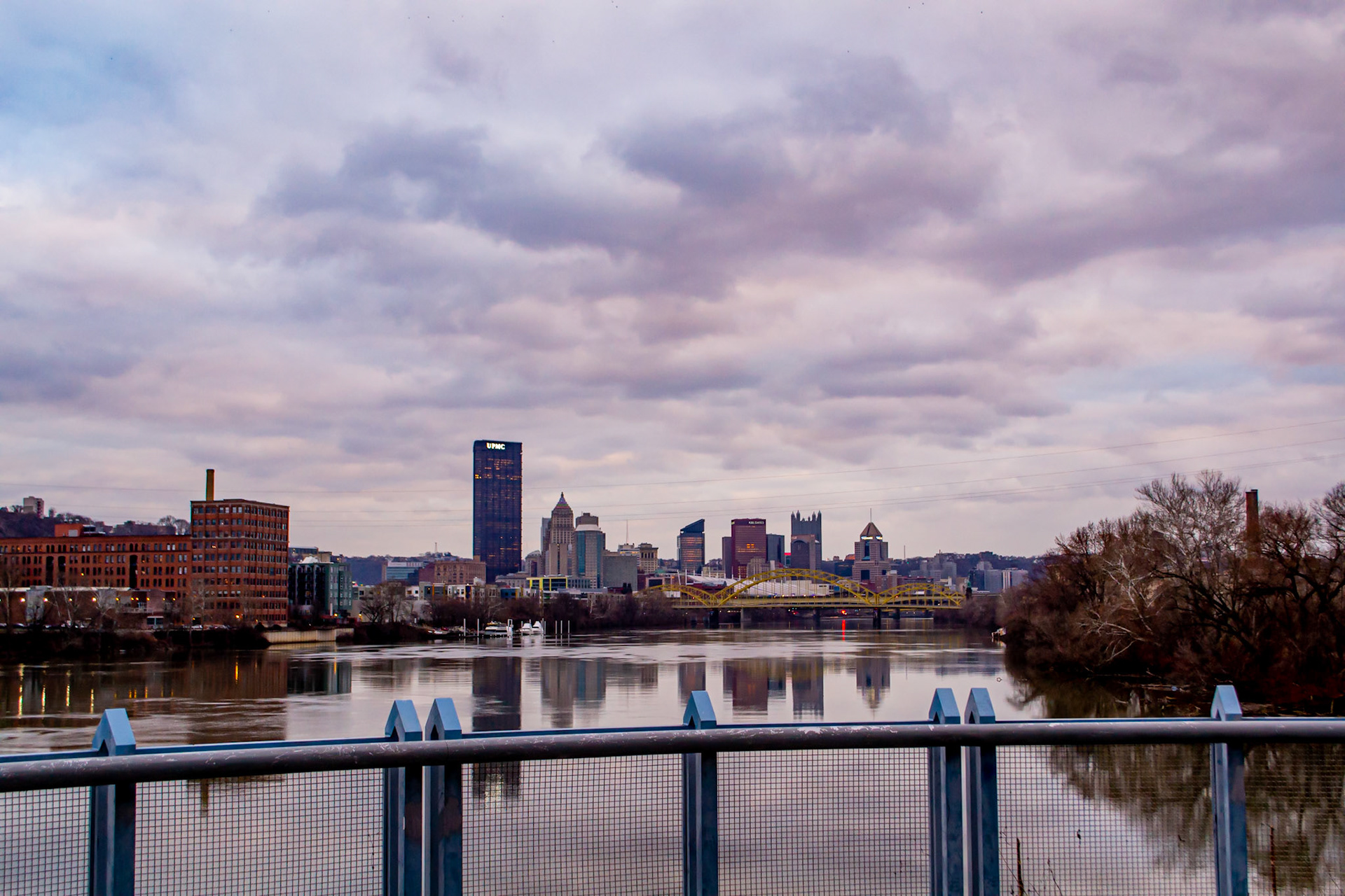 Pittsburgh View From Washington's Landing