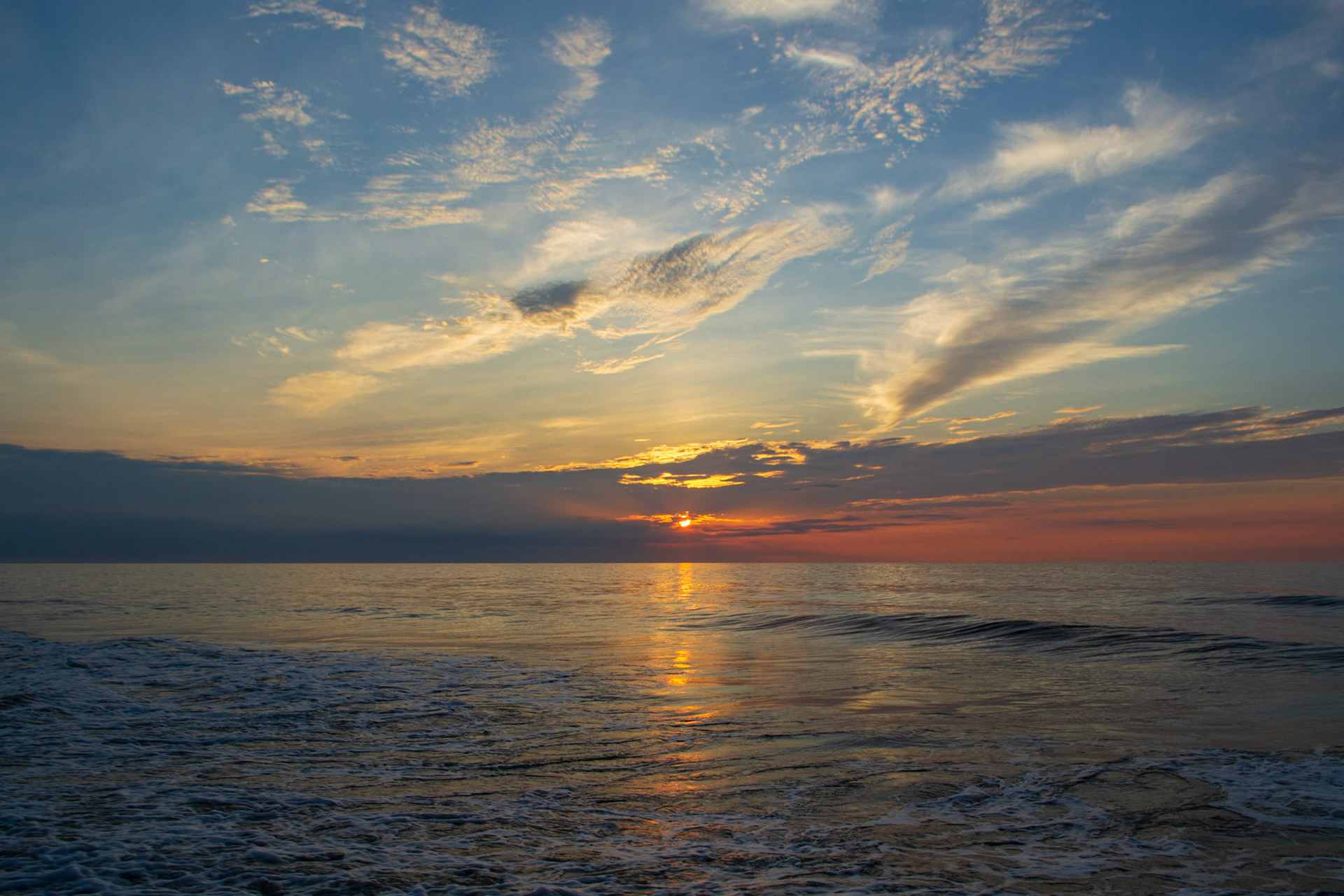Sunrise on the Ocean - Ocean City, MD