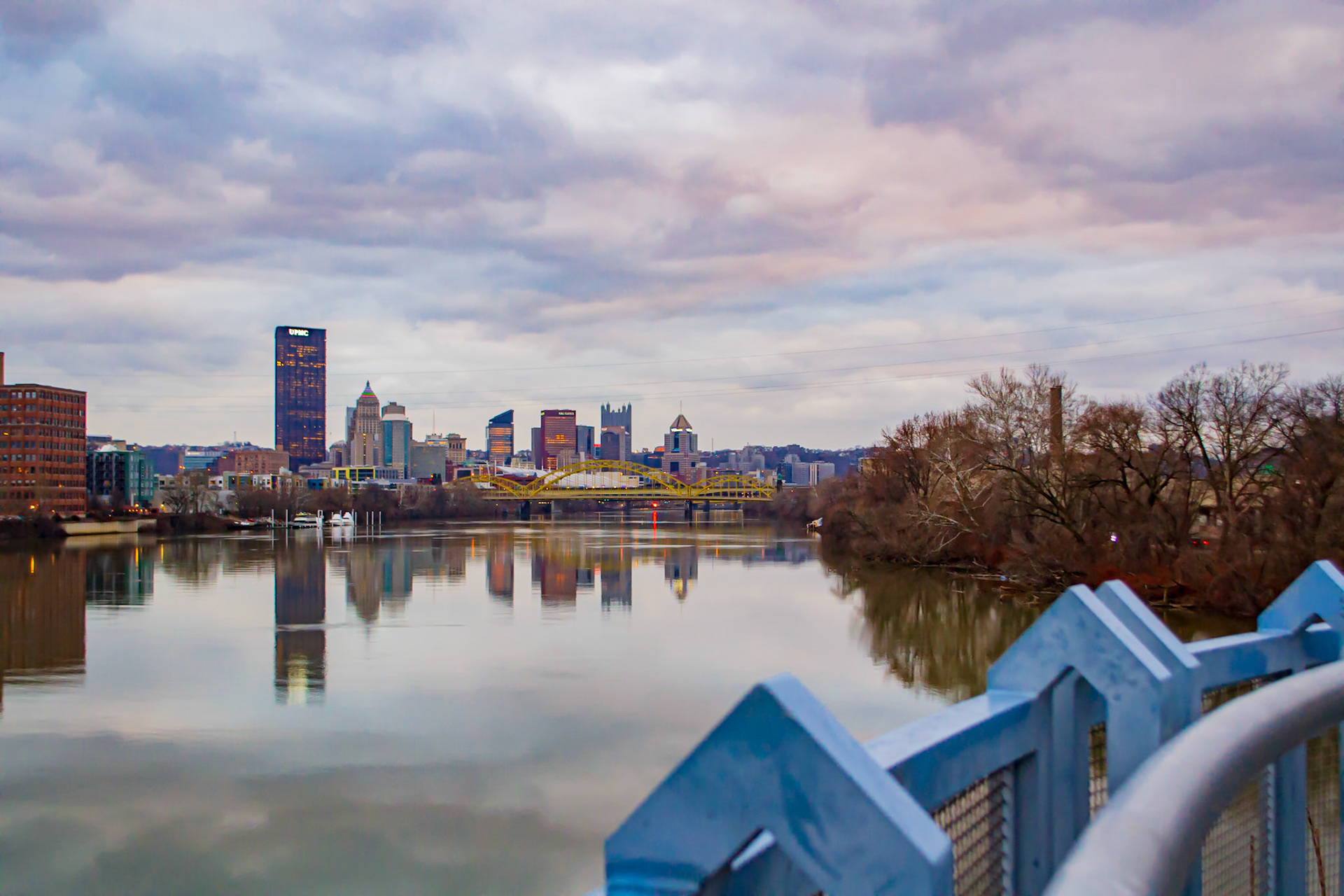 Pittsburgh View From Washington's Landing