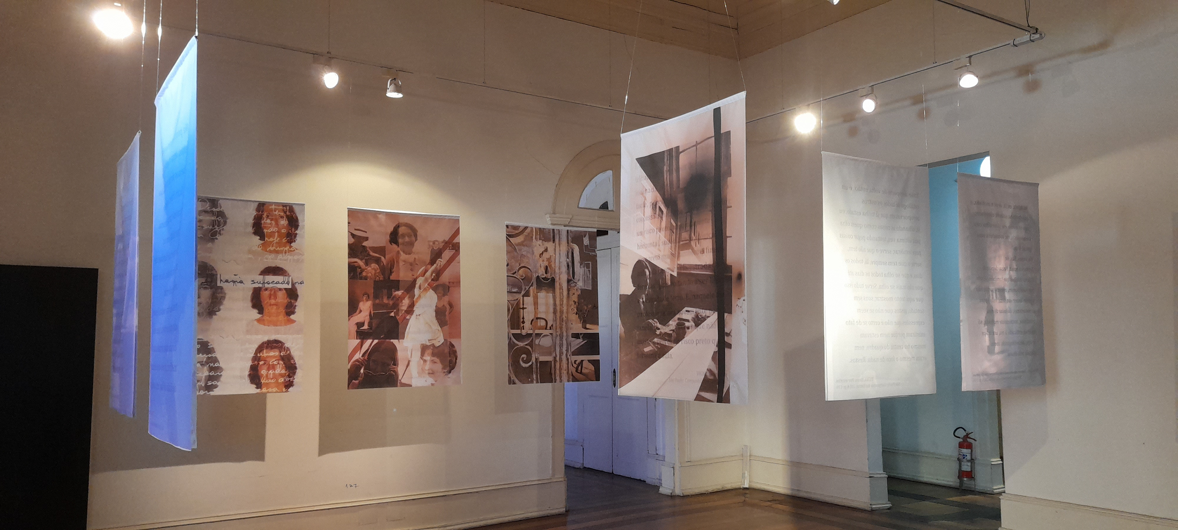 Exposição individual Palimpsestos, no Museu da Imagem e do Som (Campinas, SP, 2023)