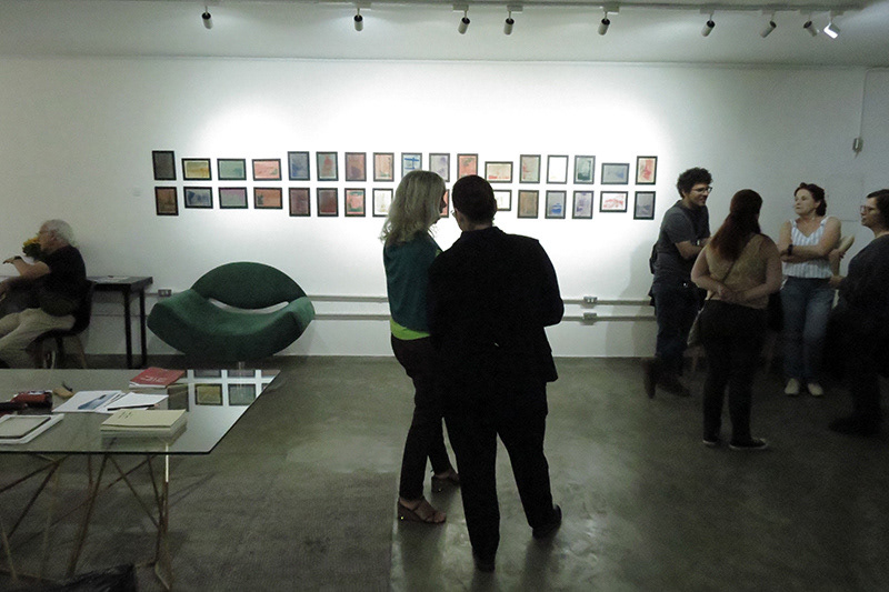Exposição individual Cadernos de viagem. VerArte Galeria (São Paulo, 2025)