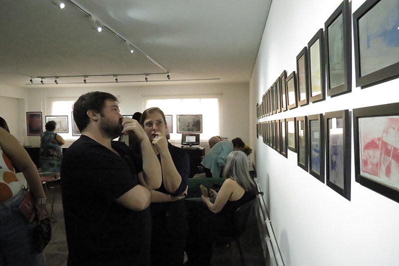 Exposição individual Cadernos de viagem. VerArte Galeria (São Paulo, 2025)