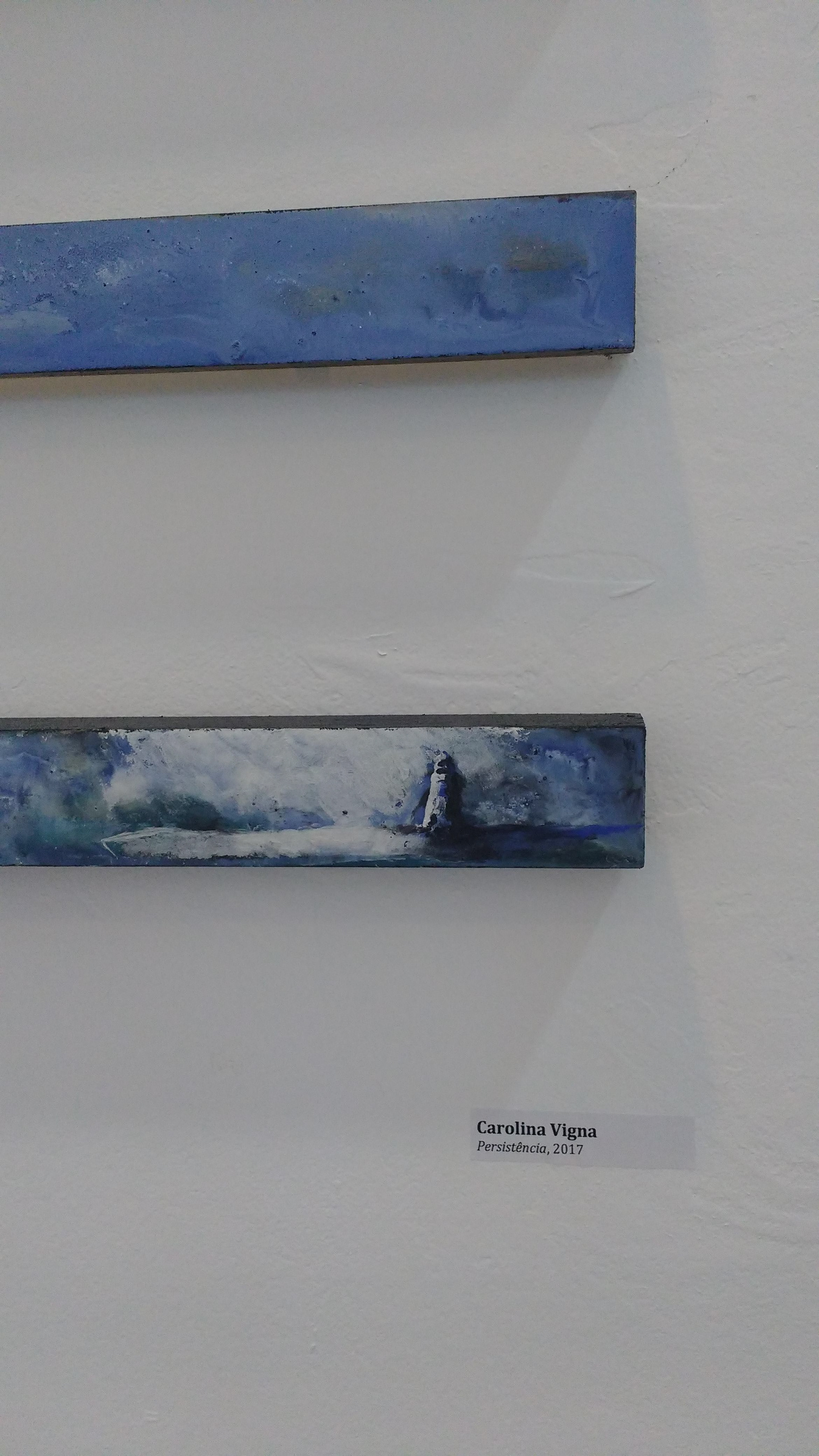 Exposição coletiva Arte e Linguagens Contemporâneas, no Museu da Imagem e do Som (Campinas, SP, 2017).