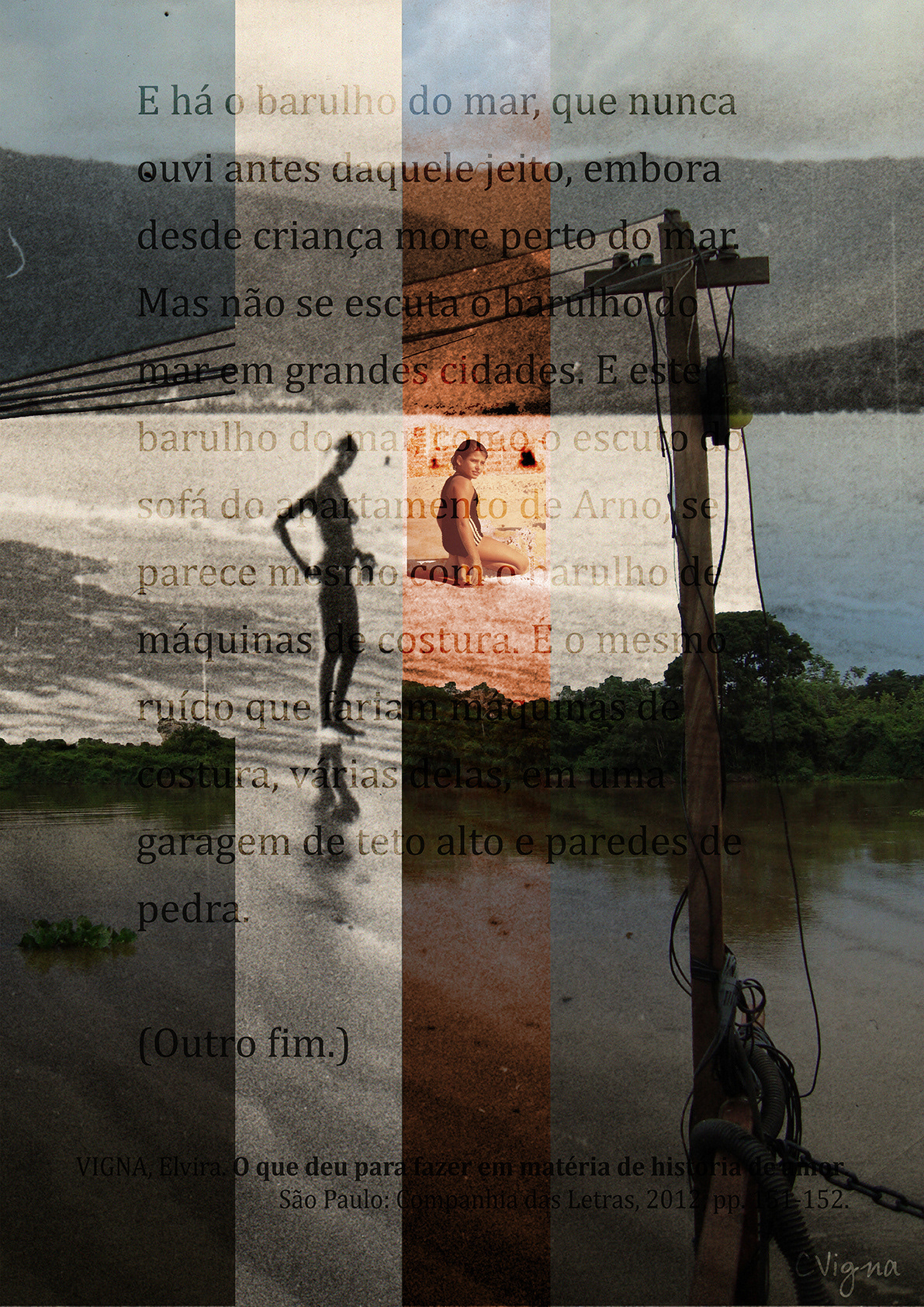 Exposição individual Palimpsestos, no Museu da Imagem e do Som (Campinas, SP, 2023)