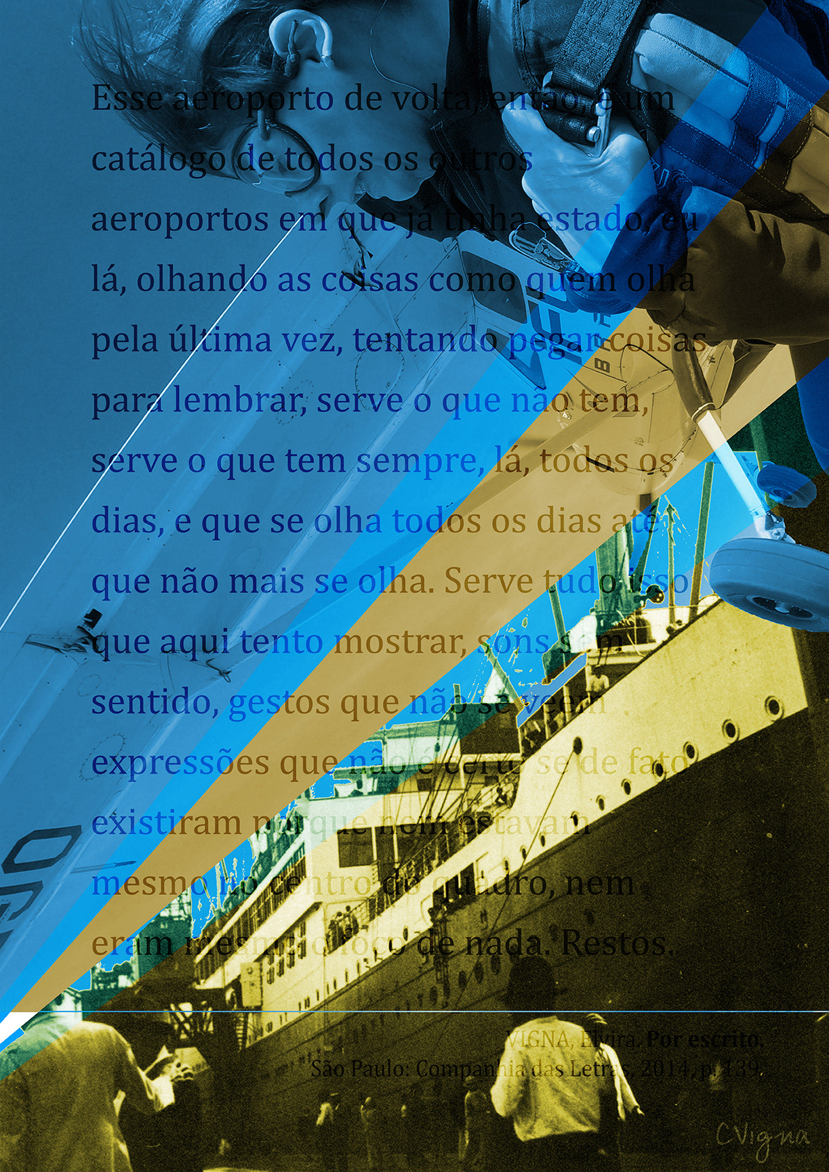 Exposição individual Palimpsestos, no Museu da Imagem e do Som (Campinas, SP, 2023)