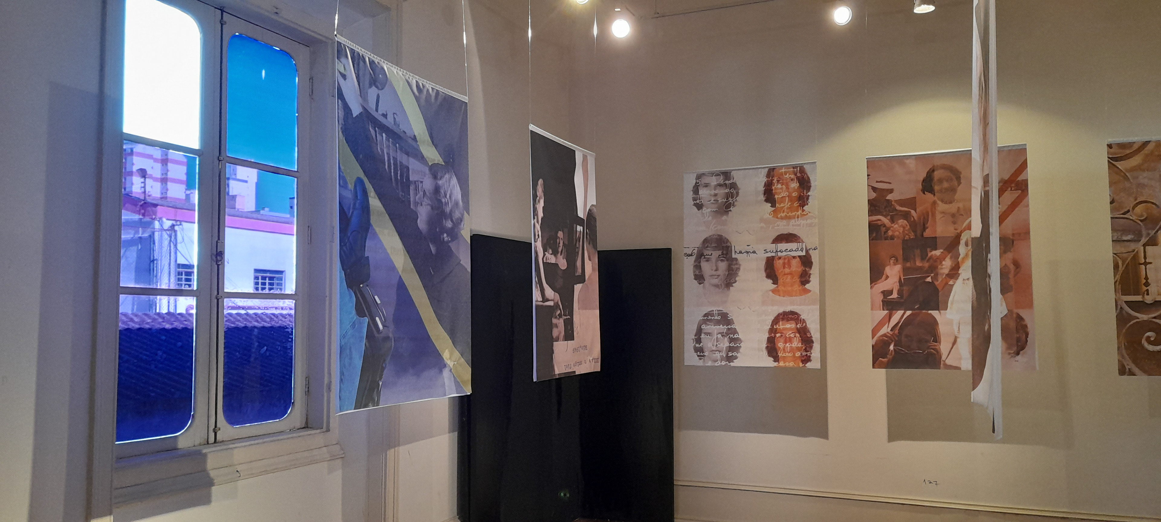 Exposição individual Palimpsestos, no Museu da Imagem e do Som (Campinas, SP, 2023)