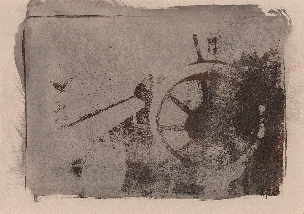Exposição individual Carnets de voyage: Monotypes, Maison de la Recherche de l’Université Sorbonne Nouvelle (Paris, França, 2024-2025)
