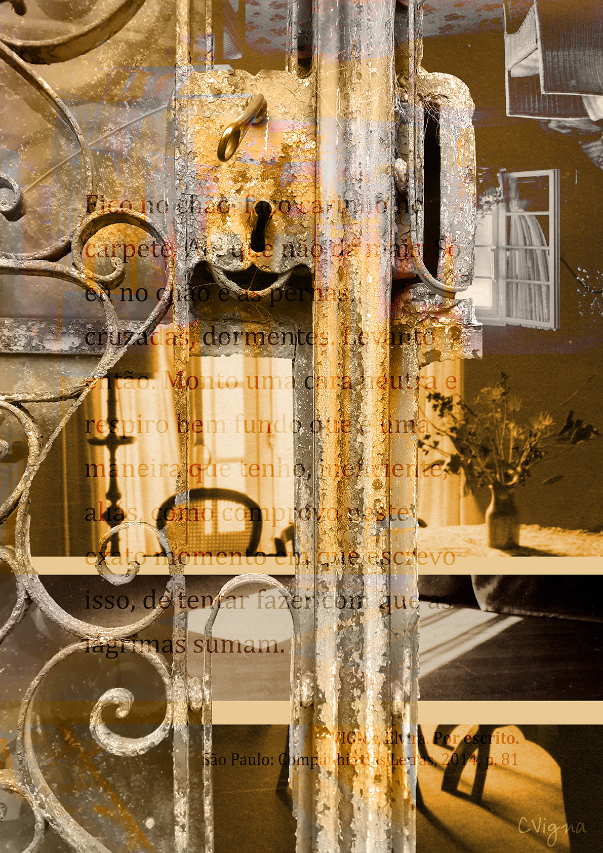 Exposição individual Palimpsestos, no Museu da Imagem e do Som (Campinas, SP, 2023)