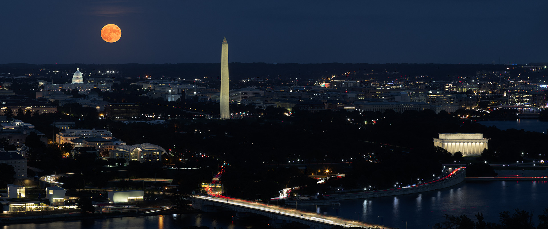 Moon Rise over DC