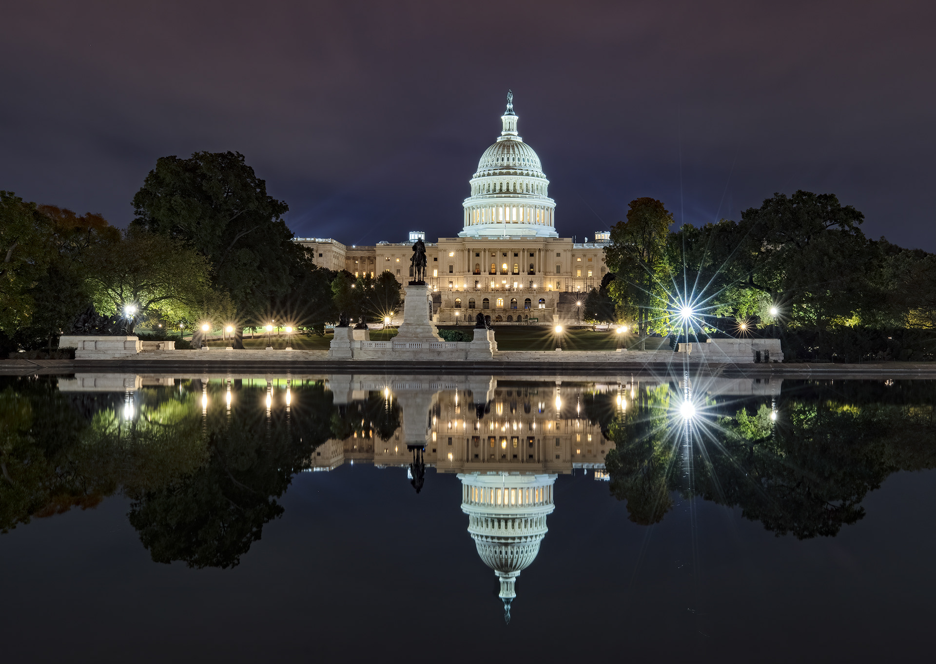 US Capitol Reflection