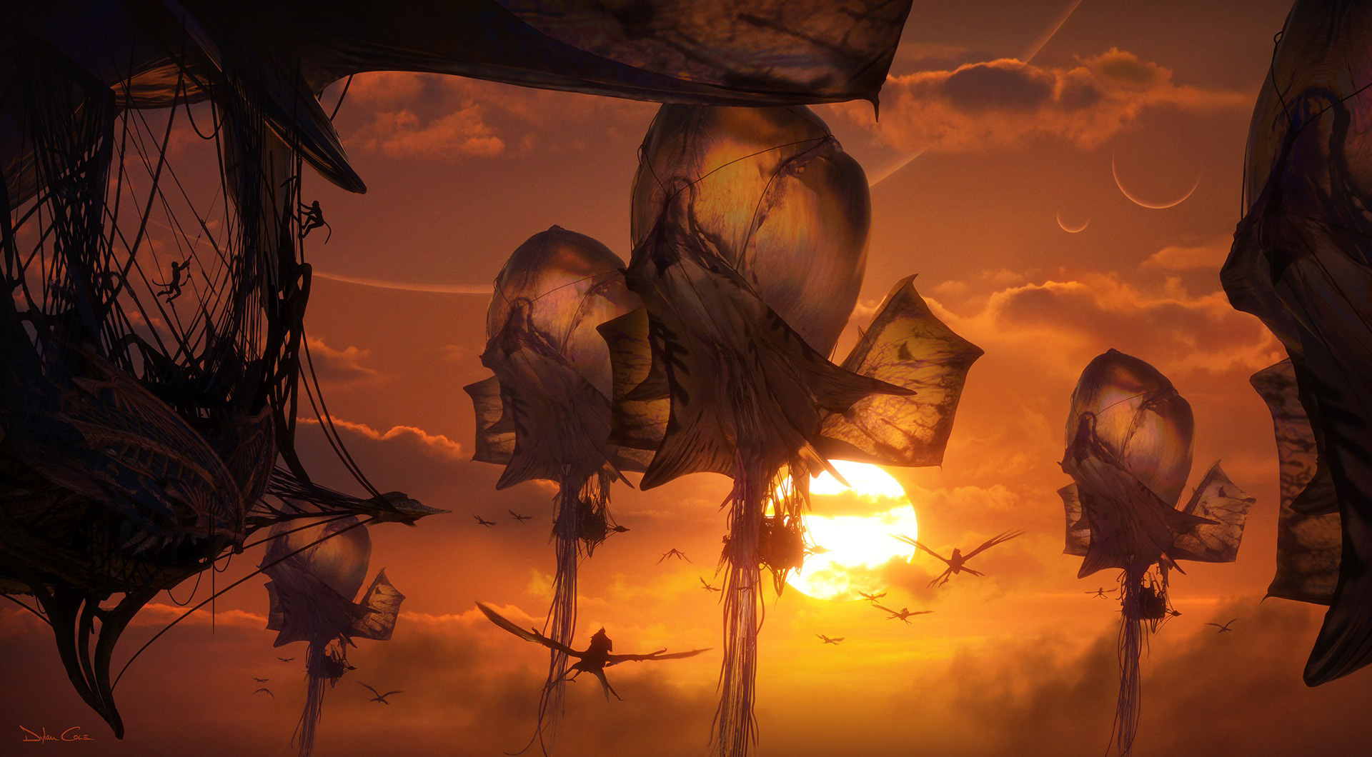 Concept Art Illustrated by Dylan Cole