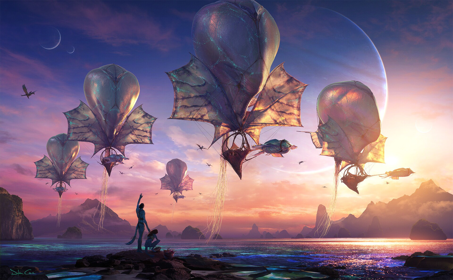 Concept Art Illustrated by Dylan Cole