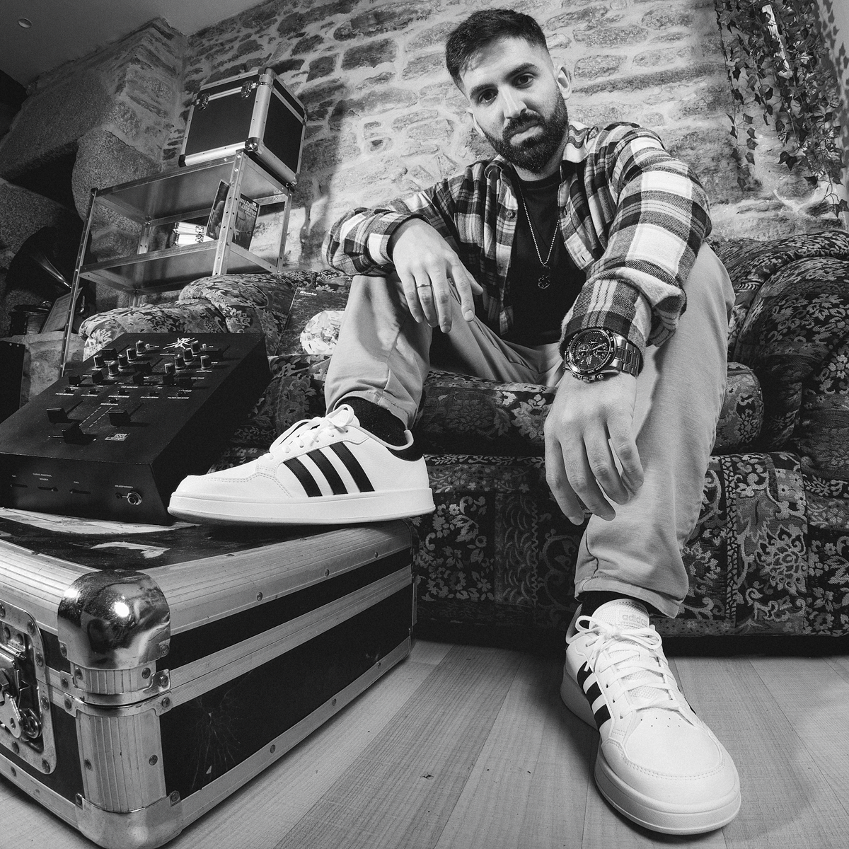 DjMil en su estudio WAX.