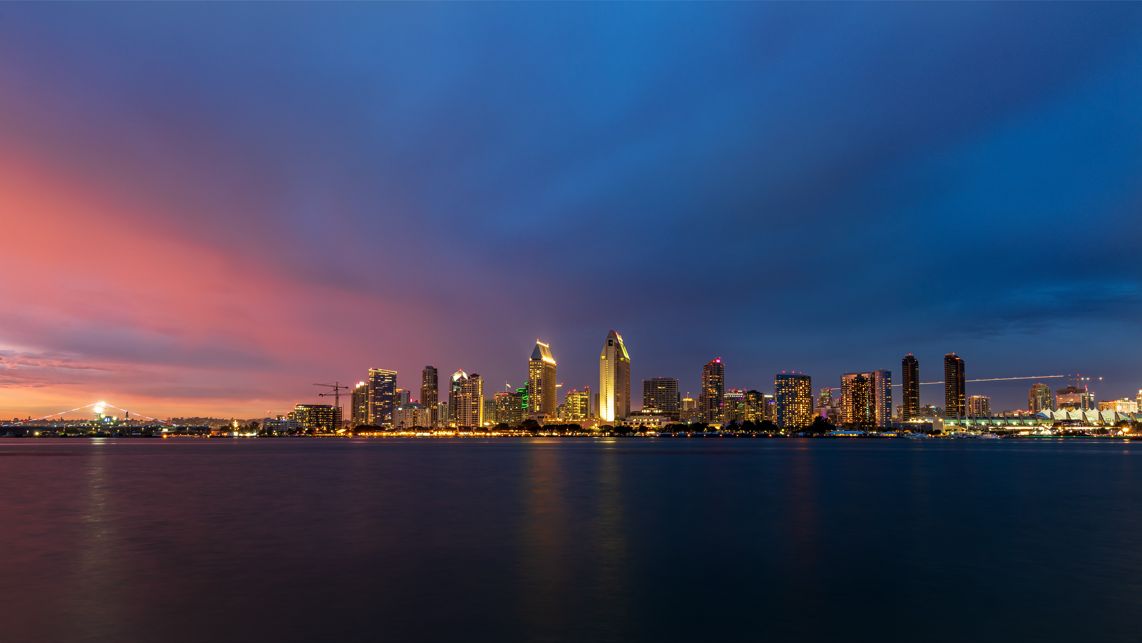 The San Diego waterfront