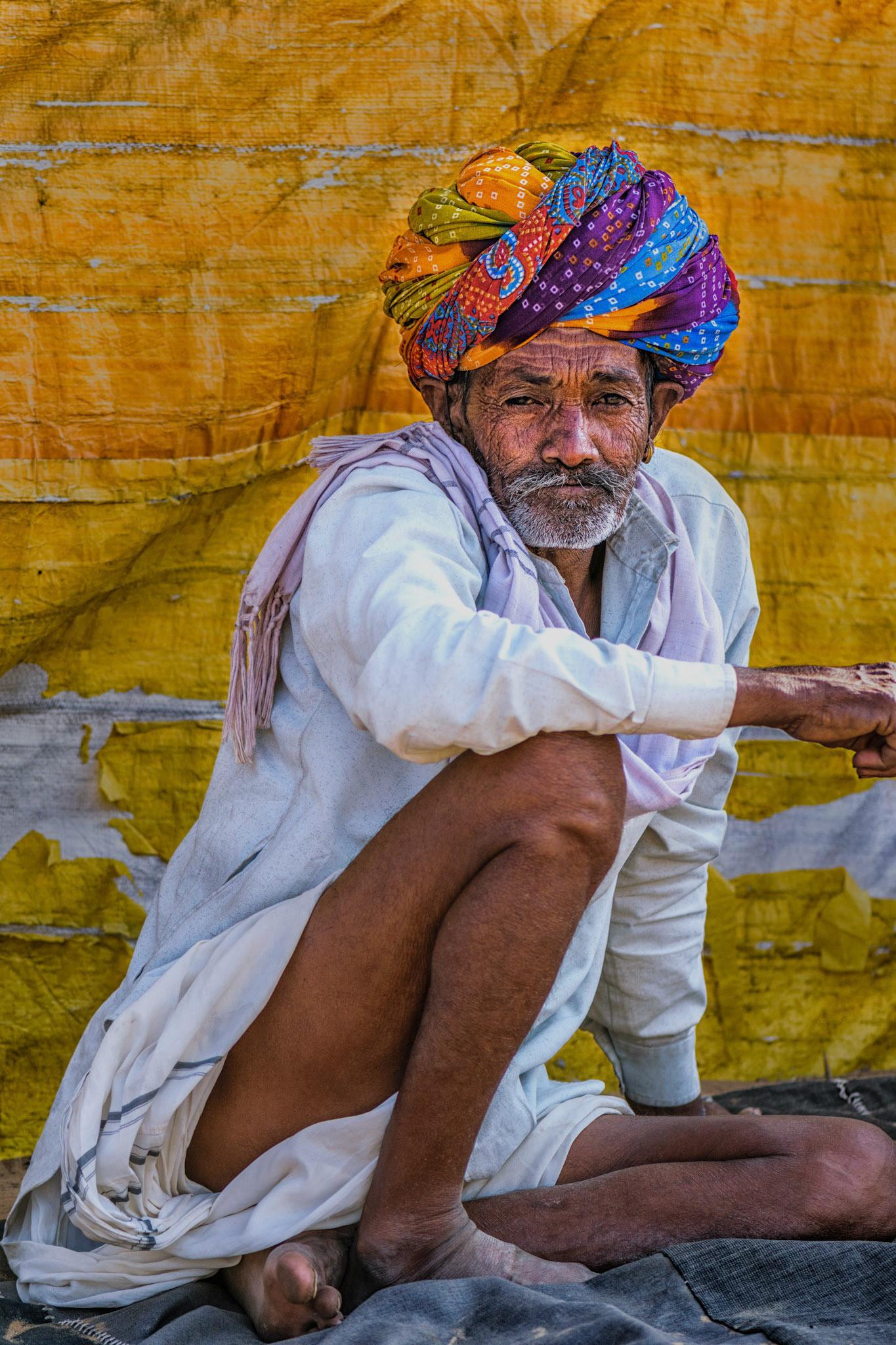 The turban man