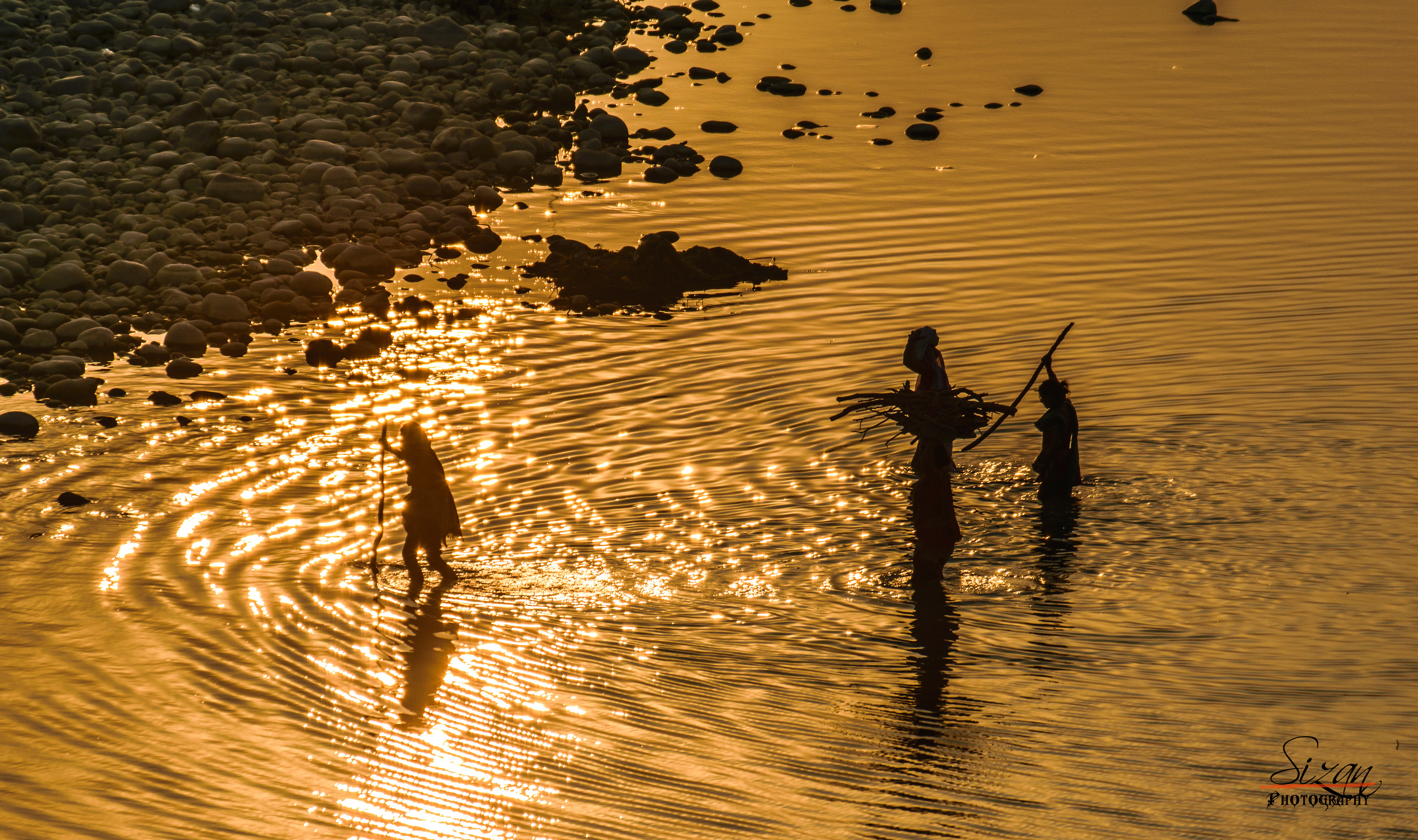 Molten gold (Haridwar, India)