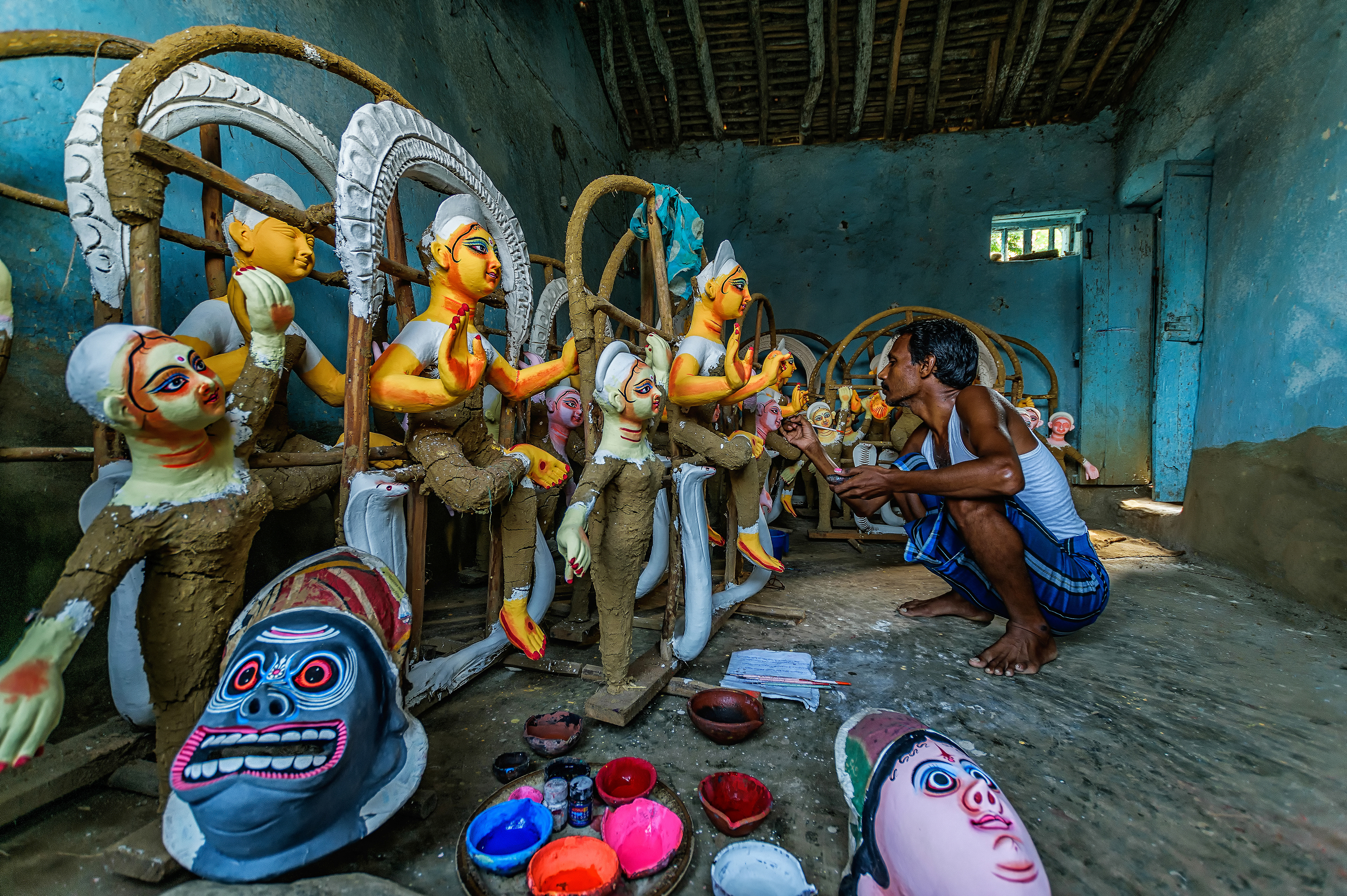 Making of the God (Purulia, India)