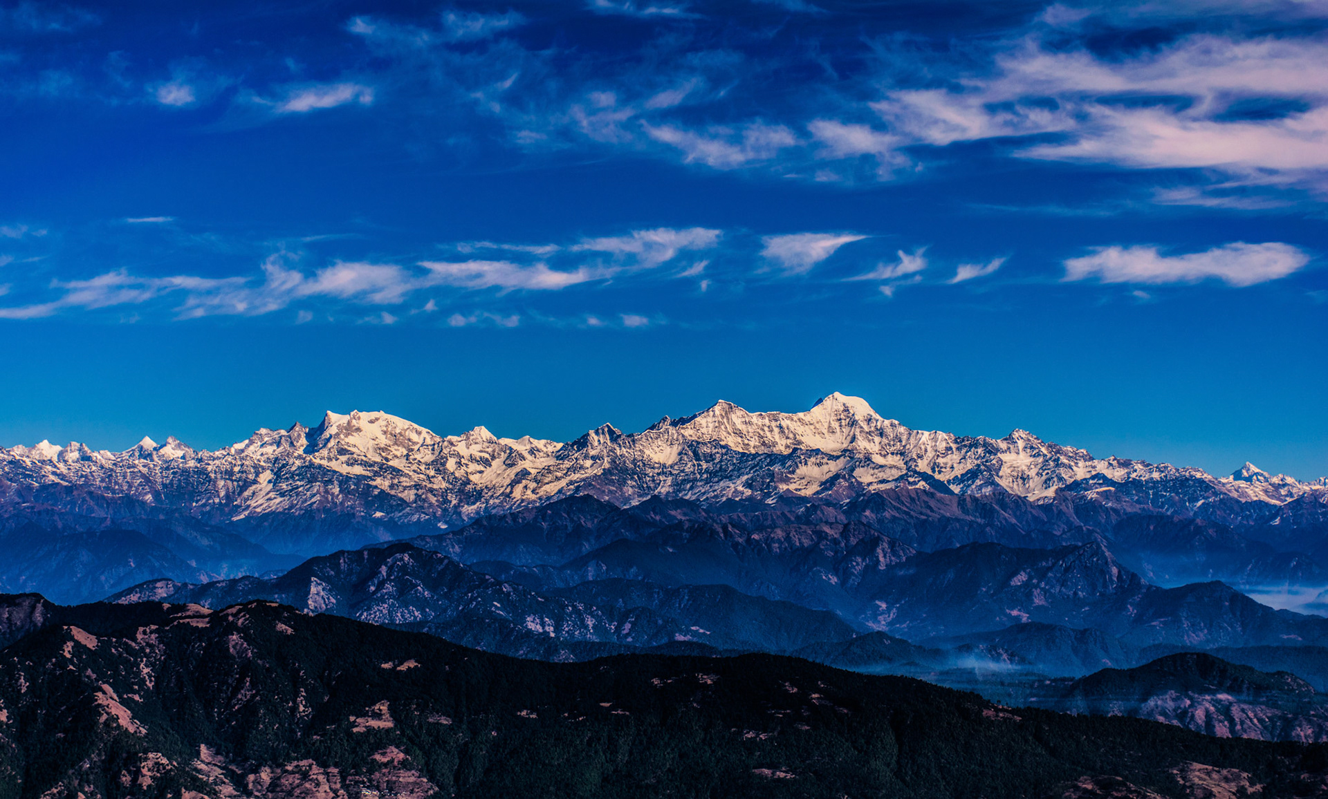 Parallel whites (Uttarakhand, India)