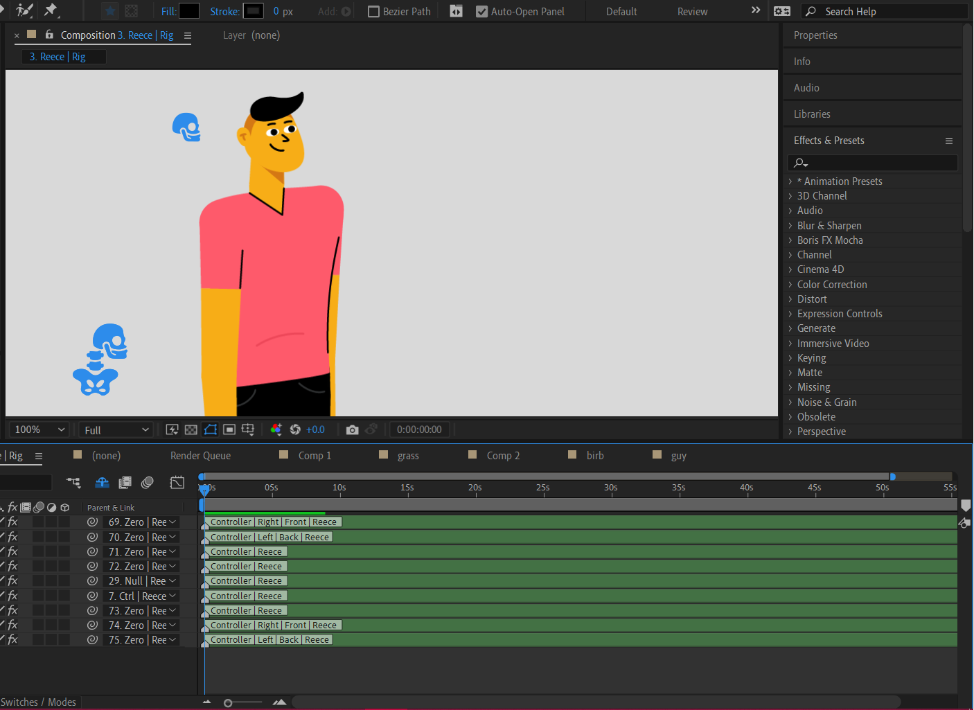 Creating the rig
