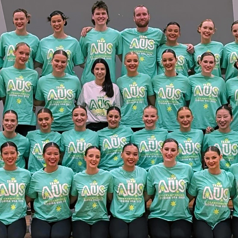 Team Australia Screen Print Tee