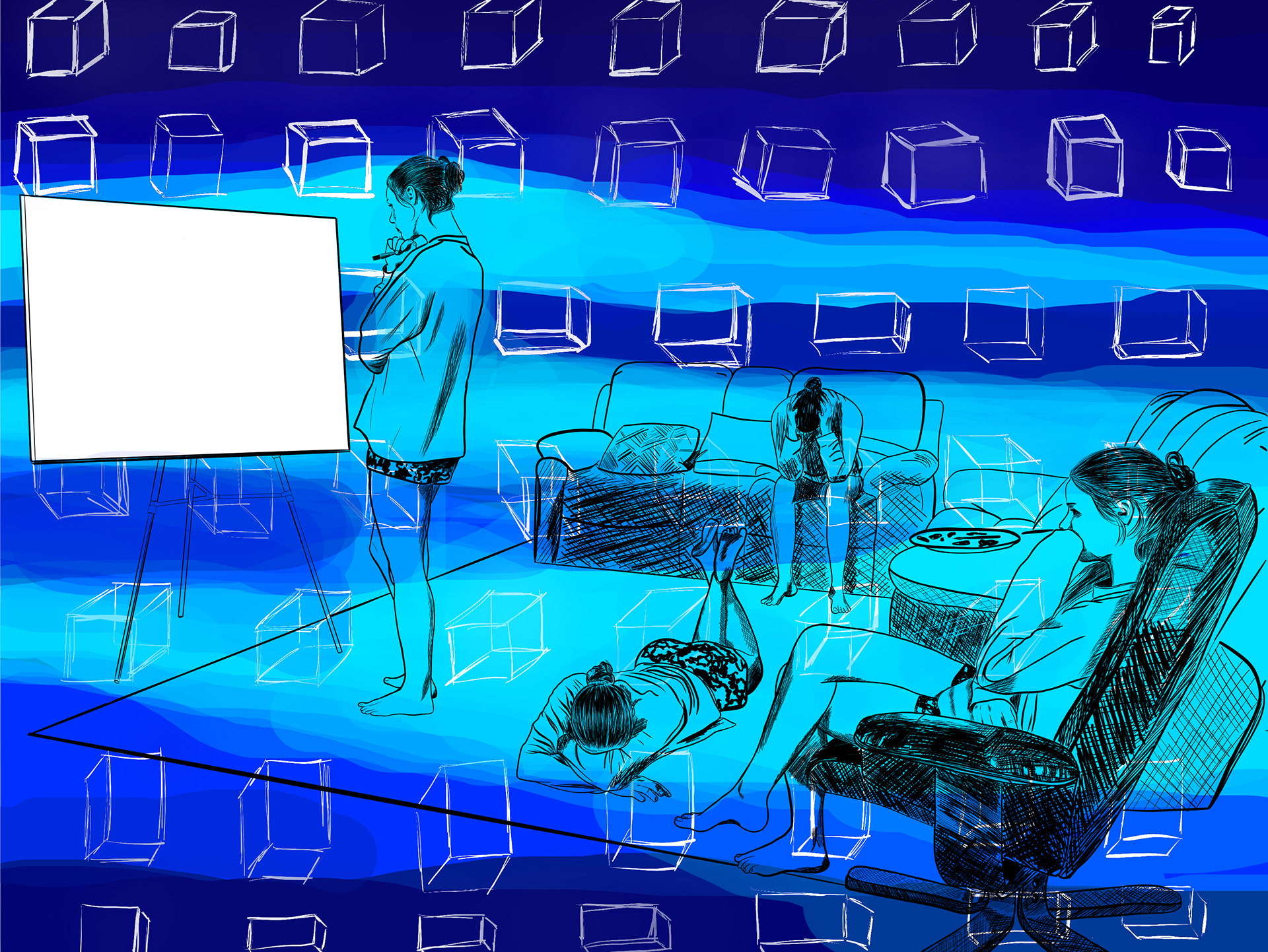 Artist Block | Digital Drawing