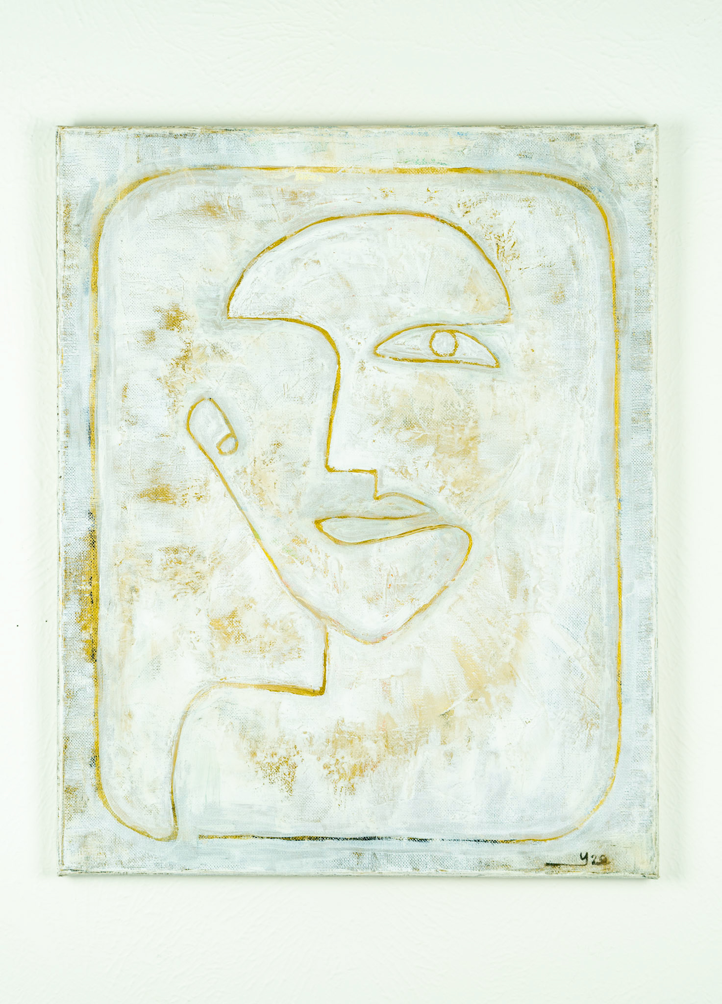 ©Yuri Bae Studio, Portrait 01. Oil on canvas, 18"x24"