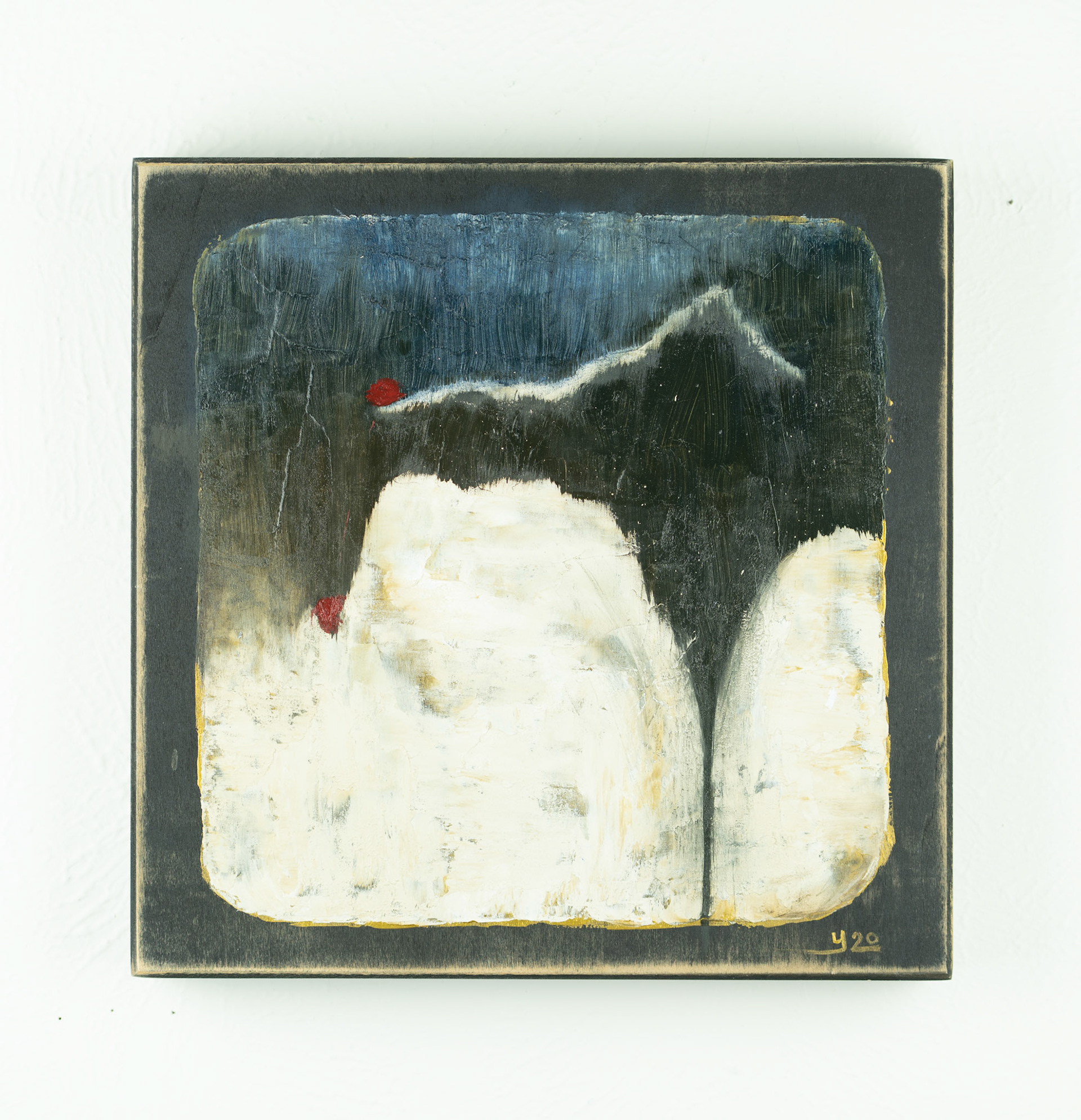 ©Yuri Bae Studio, Reflection 01. Oil on Woodpanel, 12"x12"