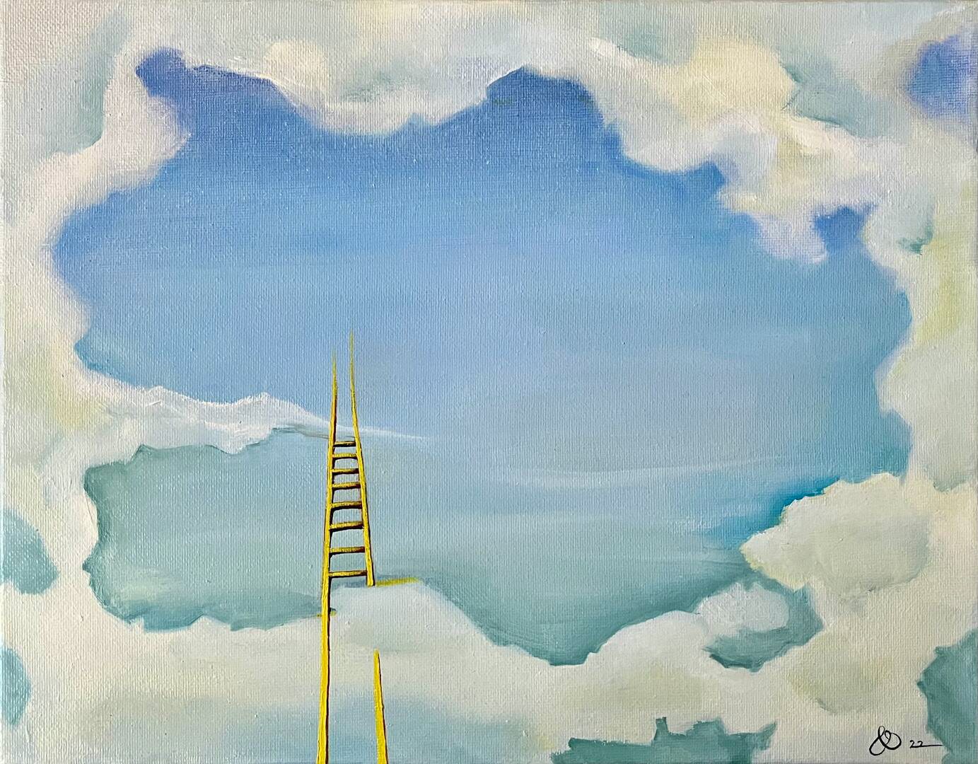 ©Yuri Bae Studio, Surreal 01, Oil on Canvas, 11”x14”