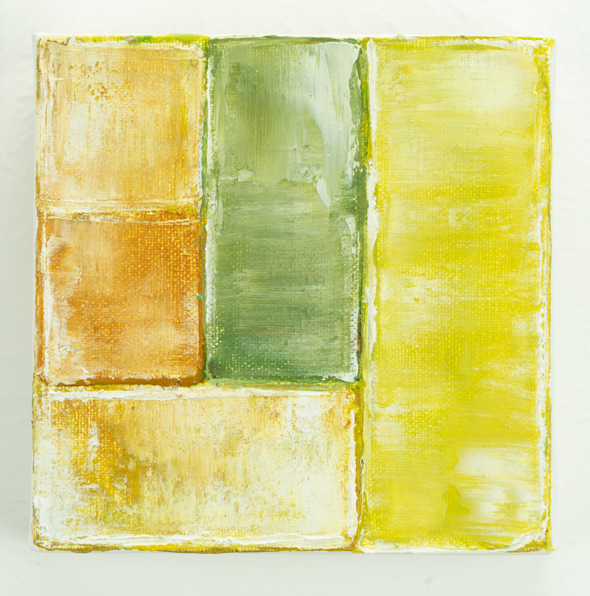 ©Yuri Bae Studio, Garden 03. Oil on canvas, 6"x6"