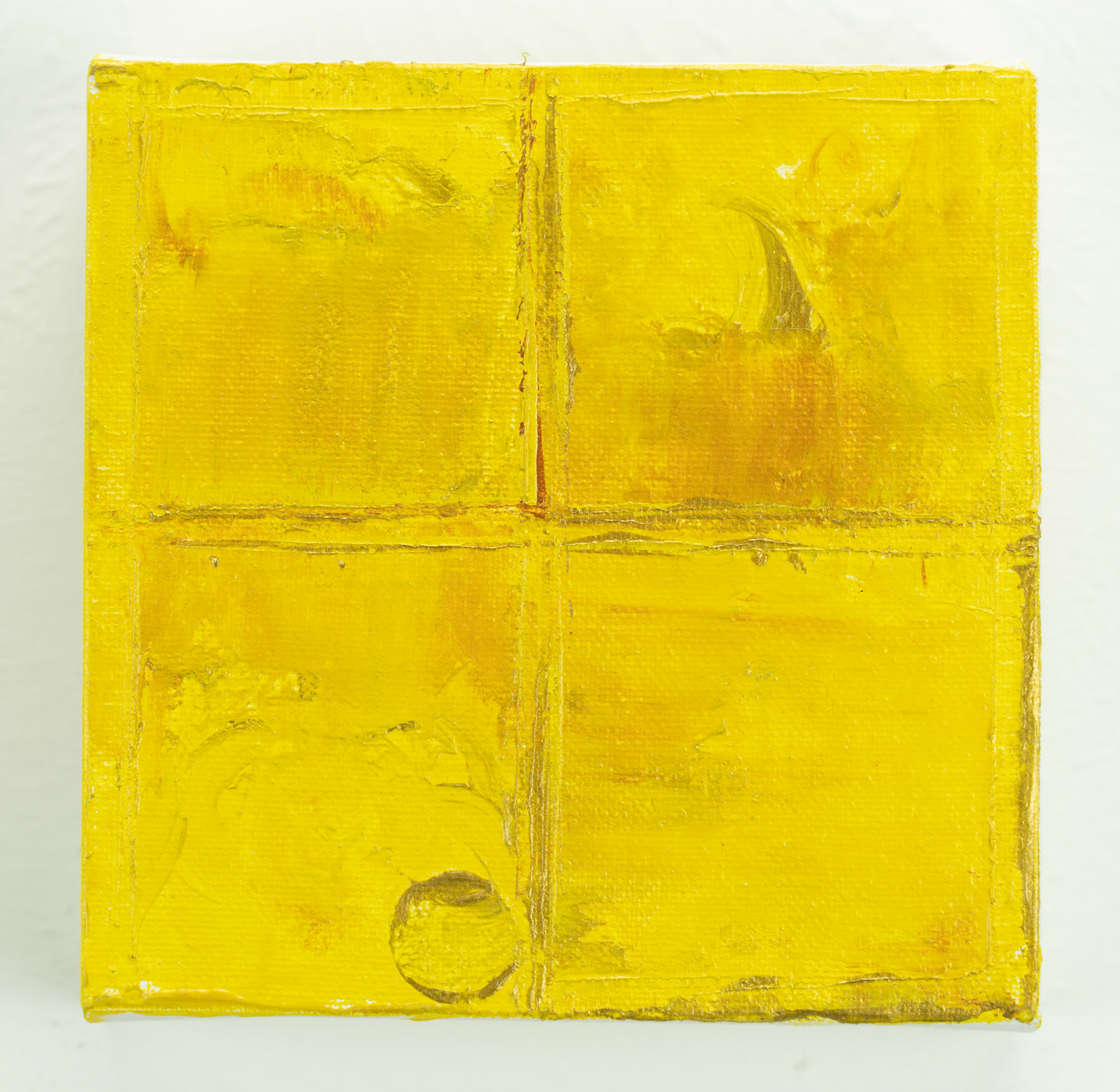 ©Yuri Bae Studio, Garden 02. Oil on canvas, 6"x6"