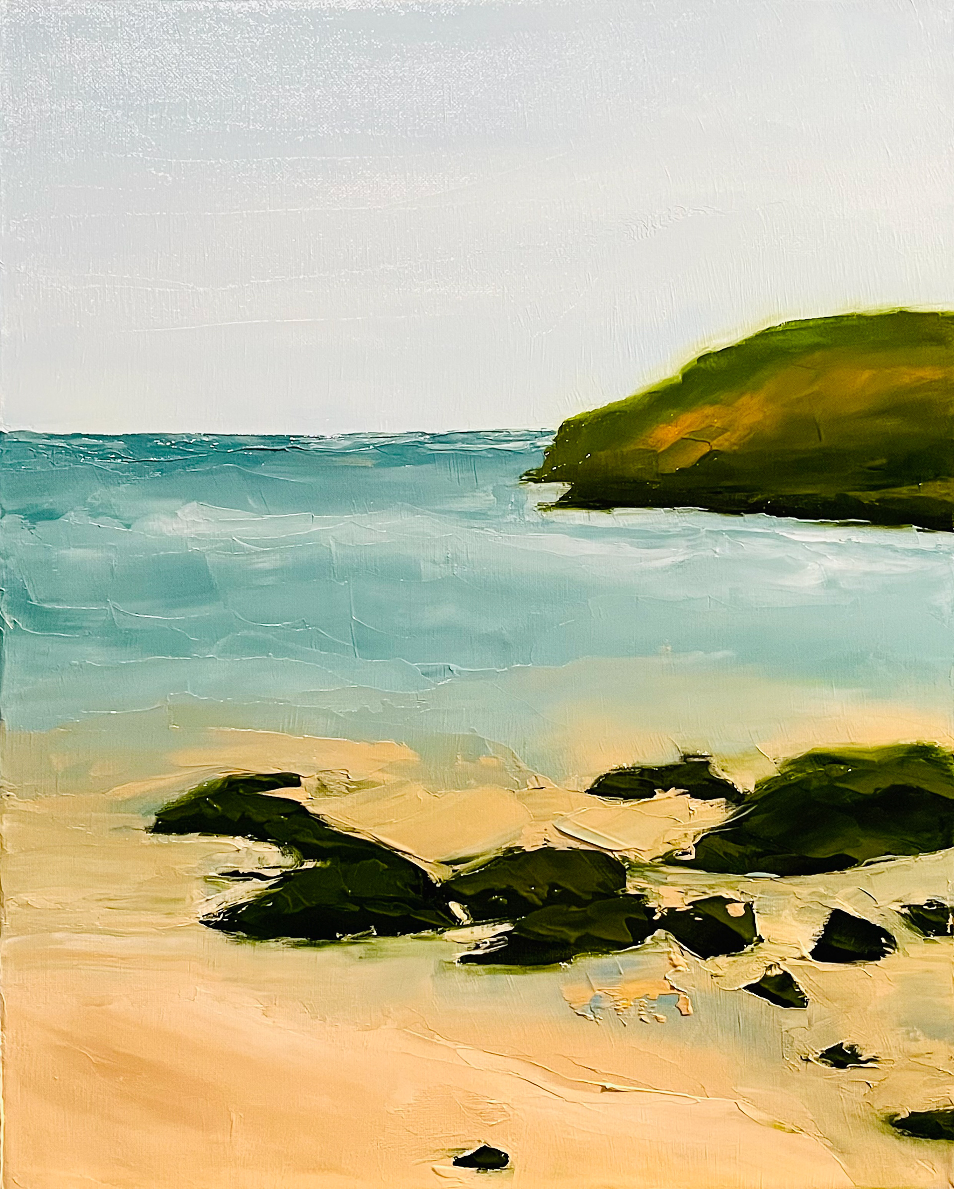 ©Yuri Bae Studio, Jeju Island. Oil on Canvas, 16"x20"