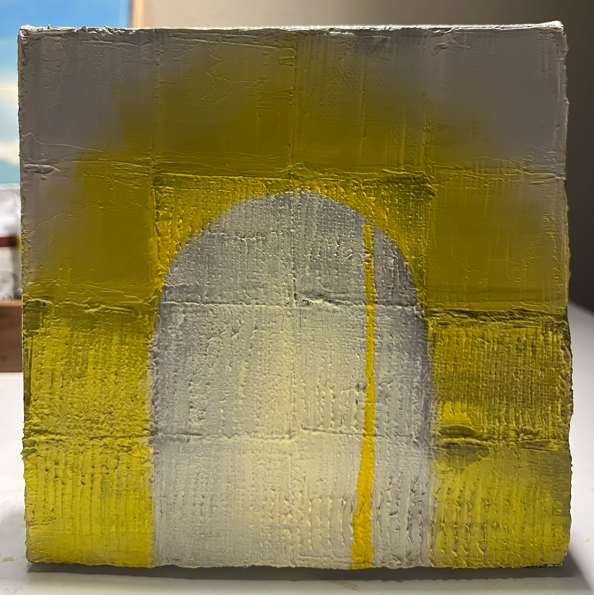 ©Yuri Bae Studio, Hope 04. Oil on canvas, 6"x6"