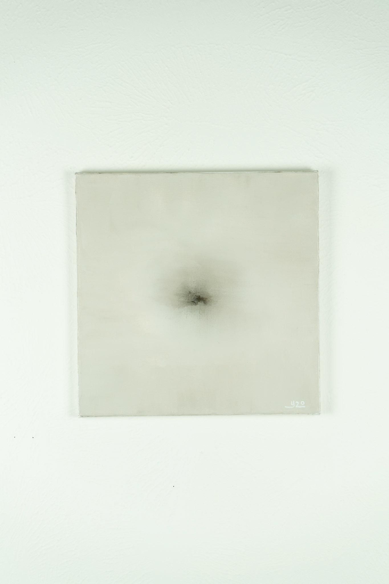 ©Yuri Bae Studio, Hole 01. Oil on canvas, 12"x12"