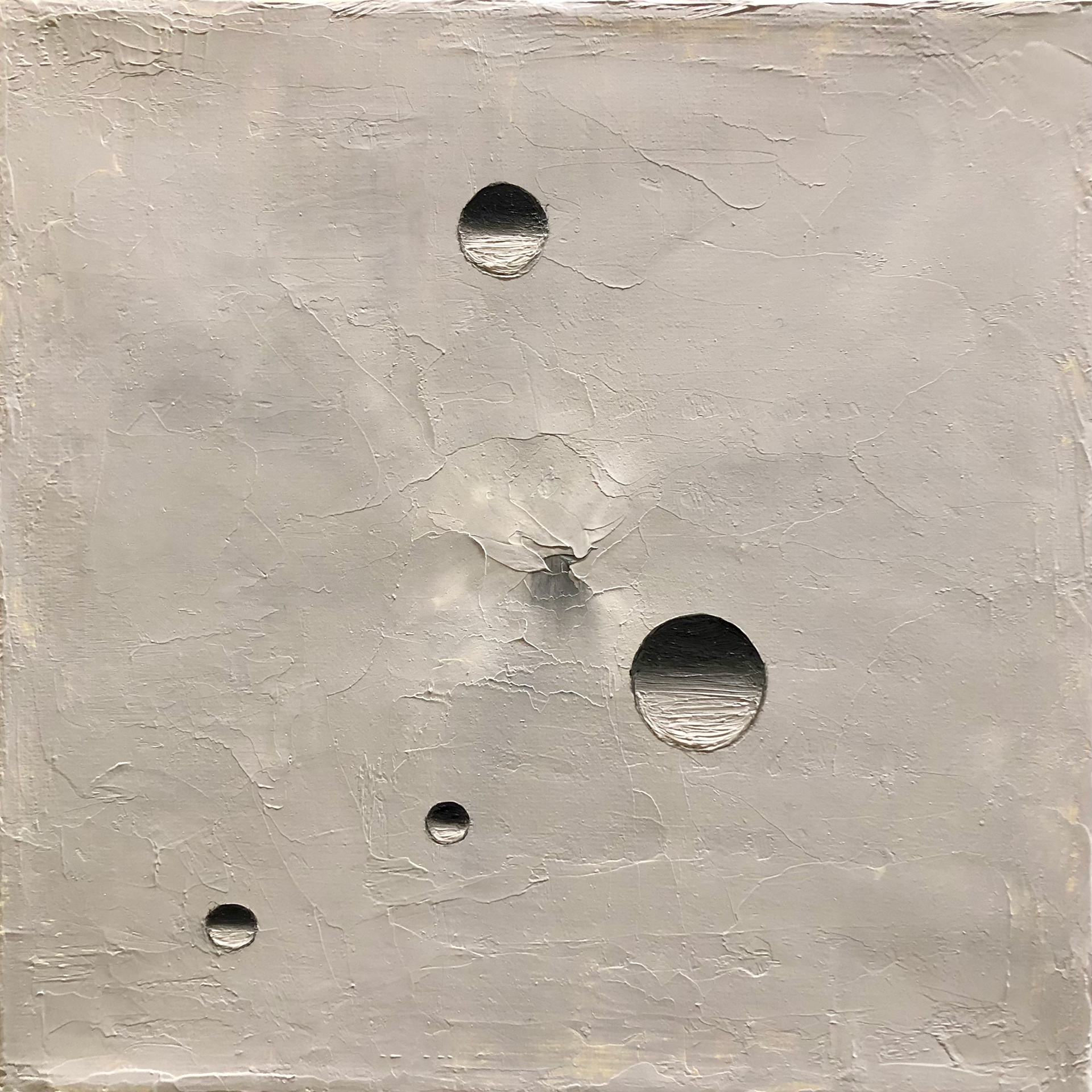 ©Yuri Bae Studio, Raindrops 04. Oil on canvas, 8"x8"