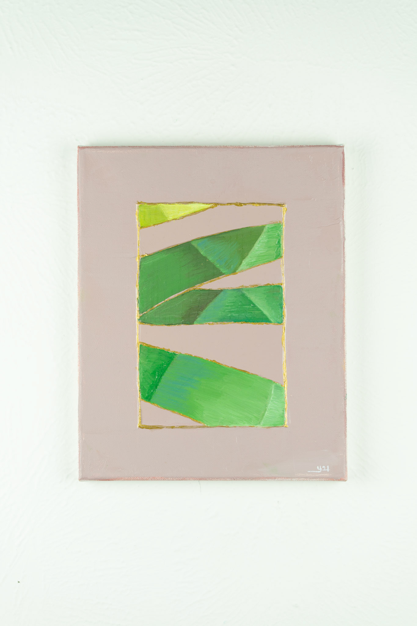 ©Yuri Bae Studio, Spring. Oil on canvas, 8"x10"