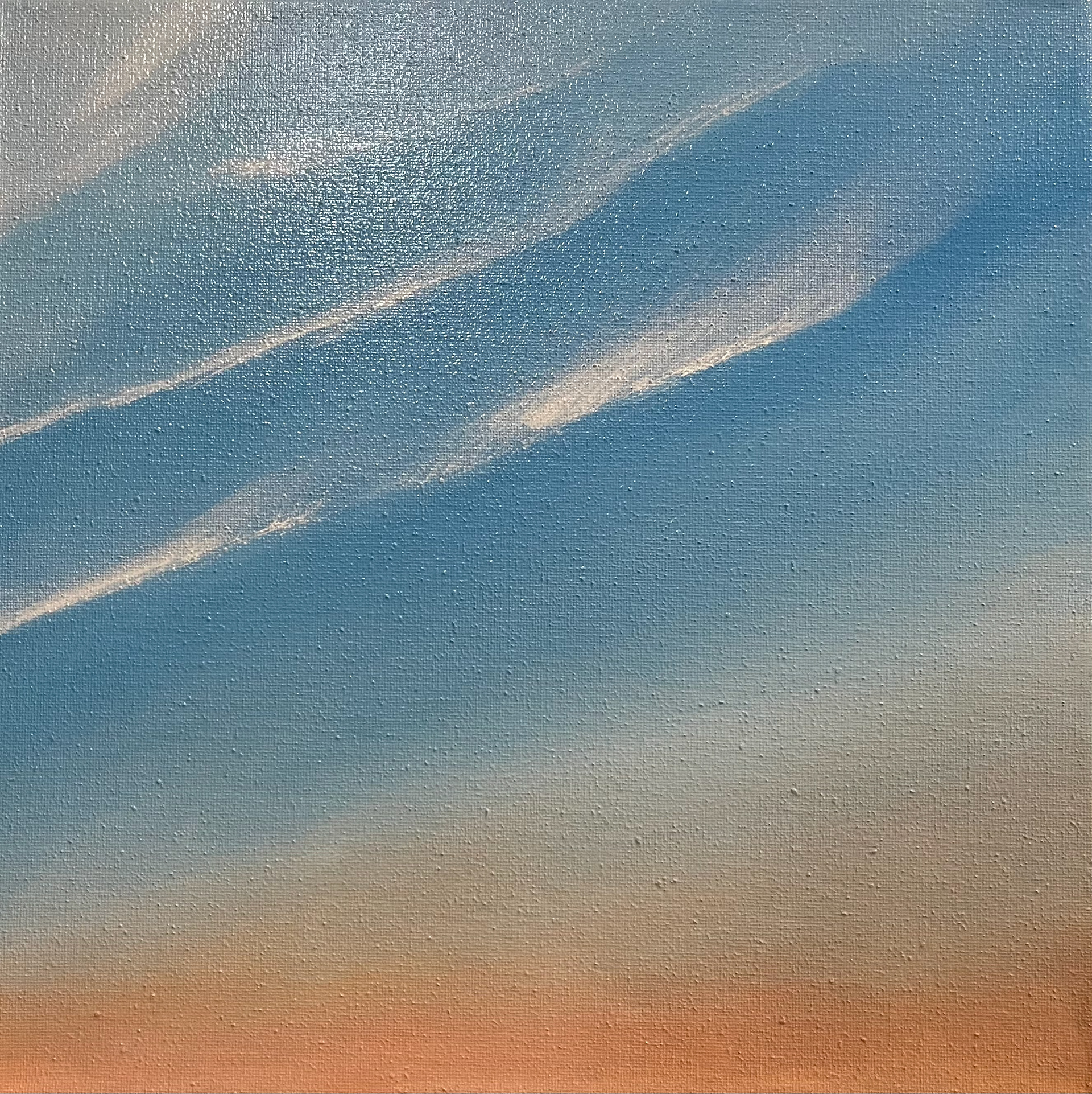 ©Yuri Bae Studio, Magic Hour 01. Oil on Canvas, 12"x12"