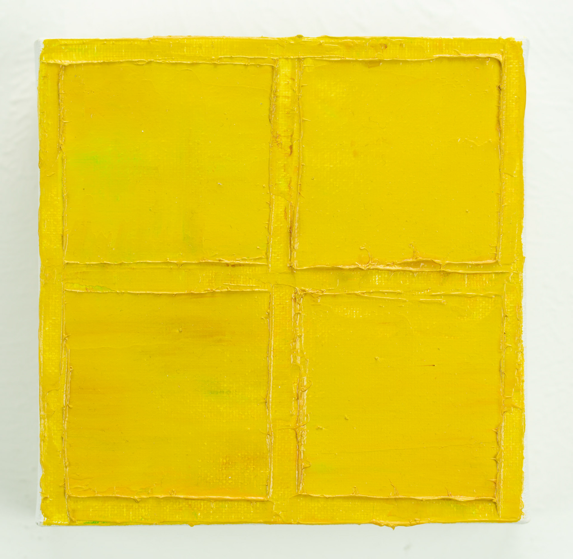 ©Yuri Bae Studio, Garden 01. Oil on canvas, 6"x6"