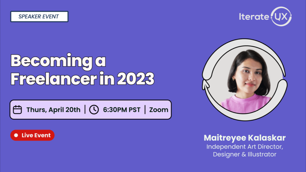 Speaker on Iterate UX